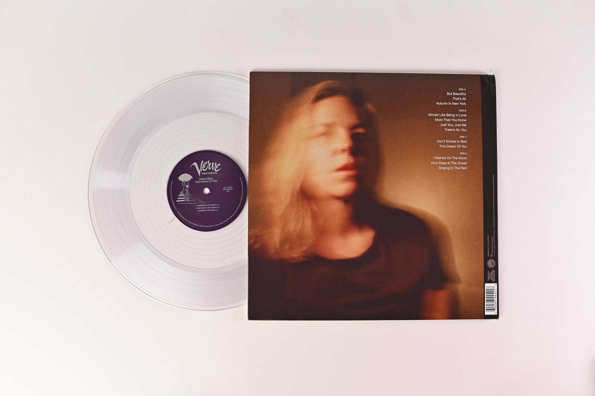2discs LP Diana Krall This Dream Of You B003252001 VERVE 未開封 /00660 Diana Krall - This Dream Of You on Verve Ltd Clear Vinyl