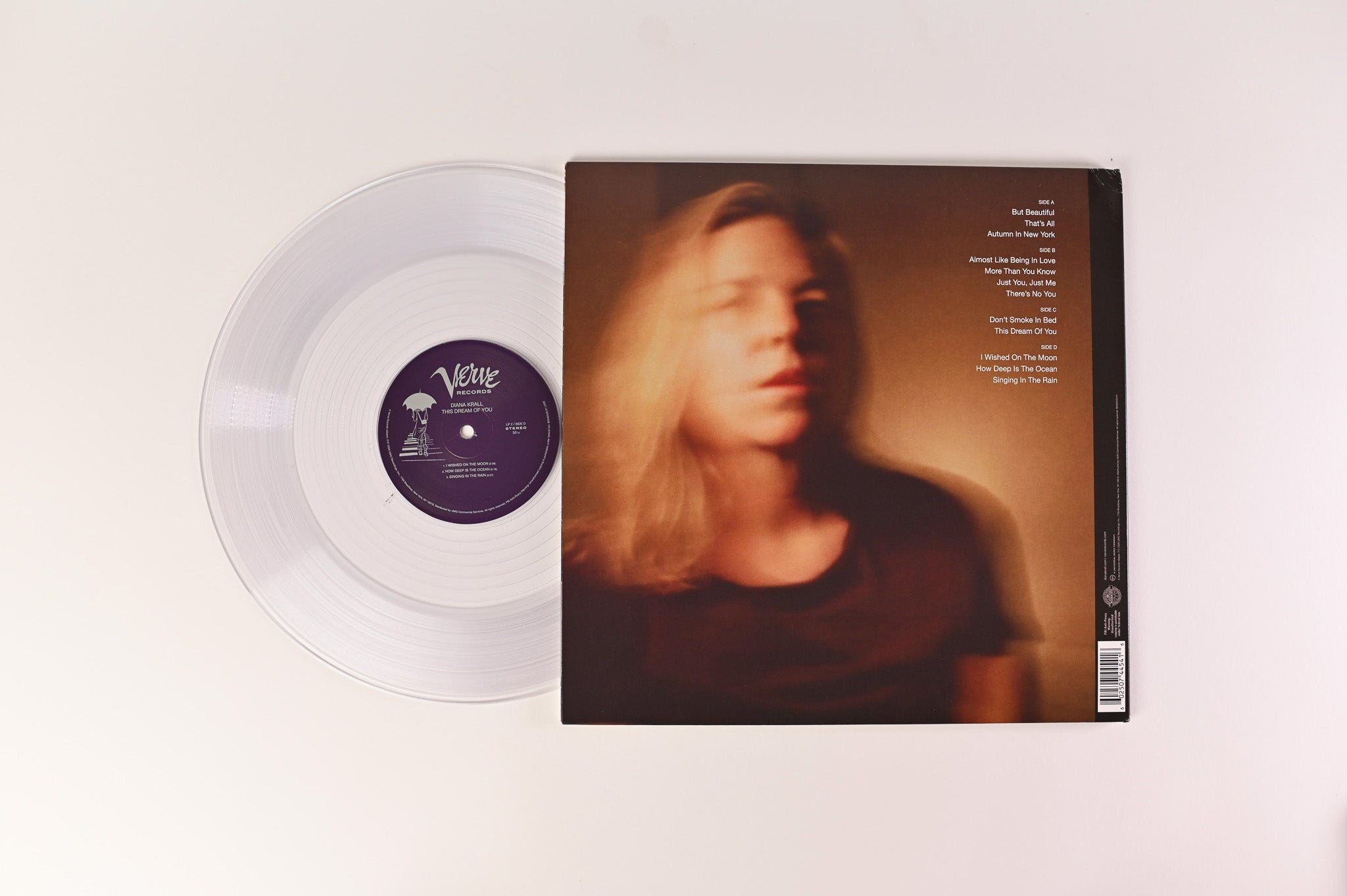 Diana Krall - This Dream Of You on Verve Ltd Clear Vinyl