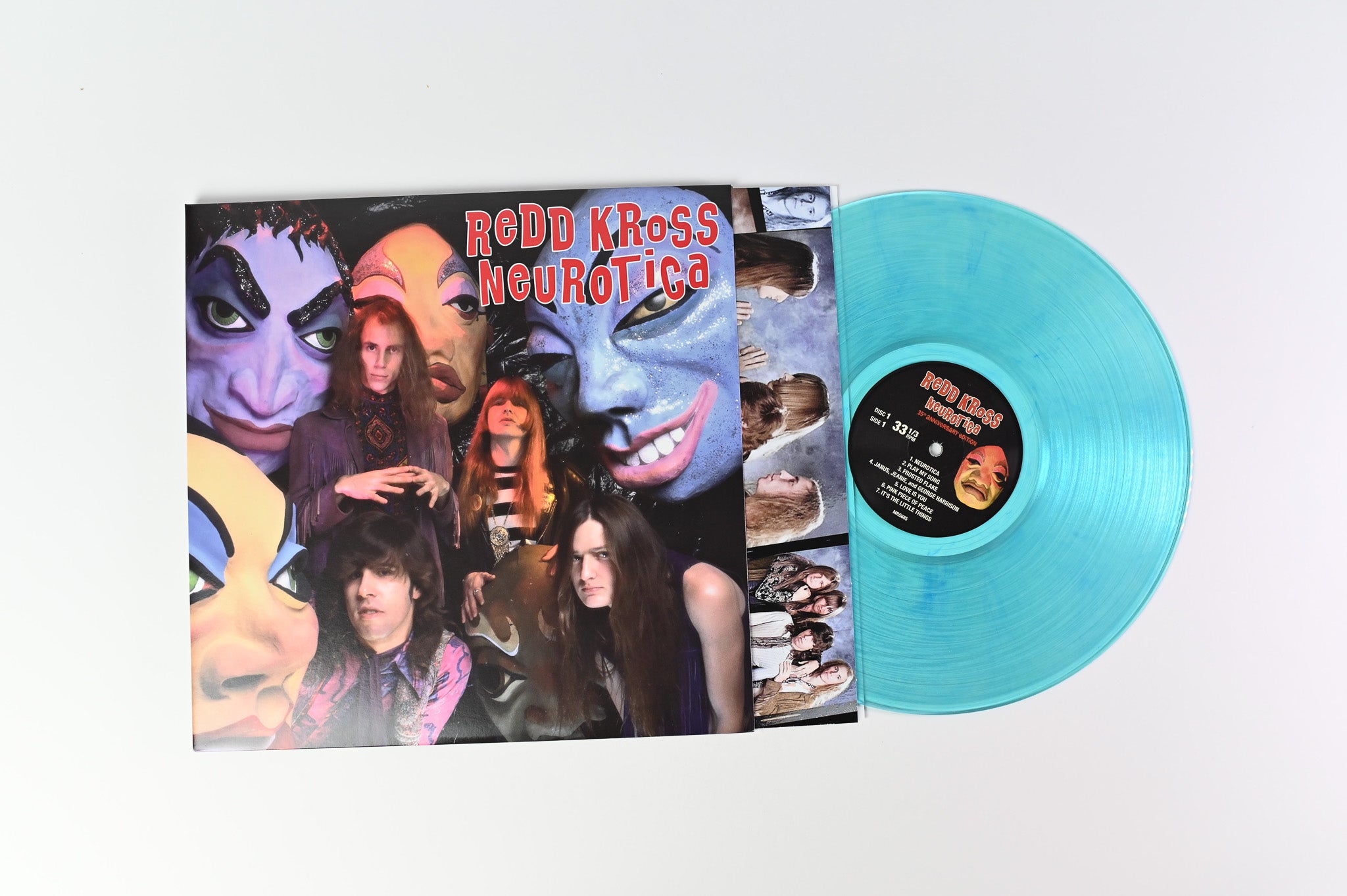 Redd Kross - Neurotica on Merge Turquoise & Orange Vinyl
