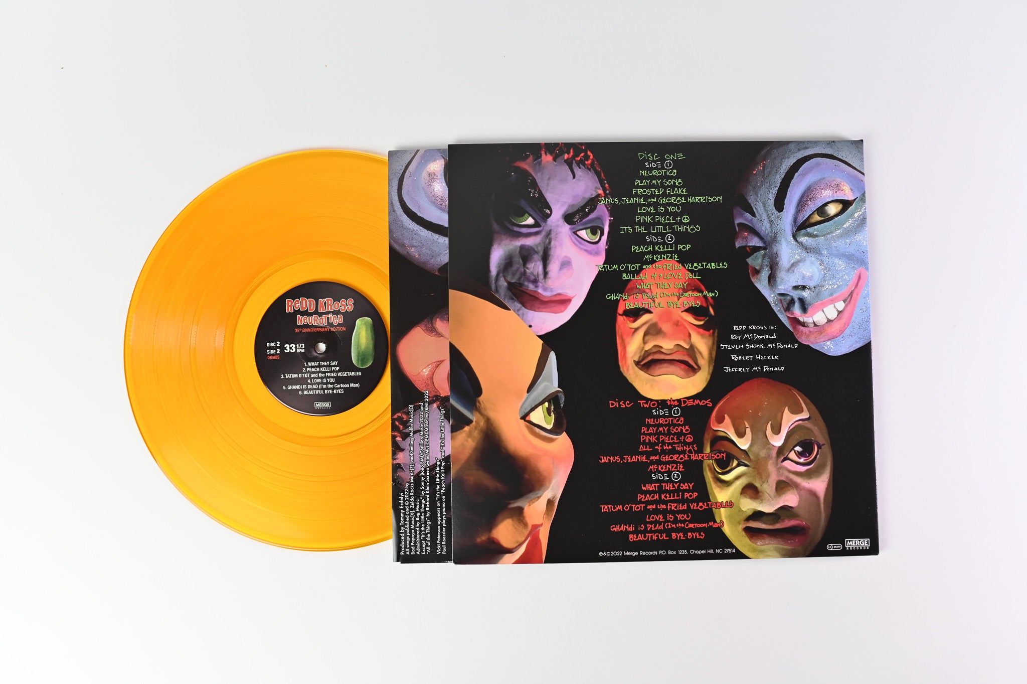 Redd Kross - Neurotica on Merge Turquoise & Orange Vinyl