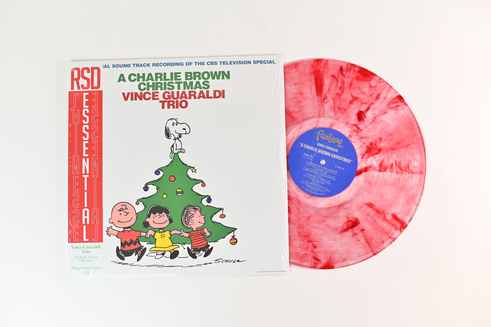 Vince Guaraldi Trio - A Charlie Brown Christmas on Fantasy RSD 2021 Peppermint Vinyl Reissue