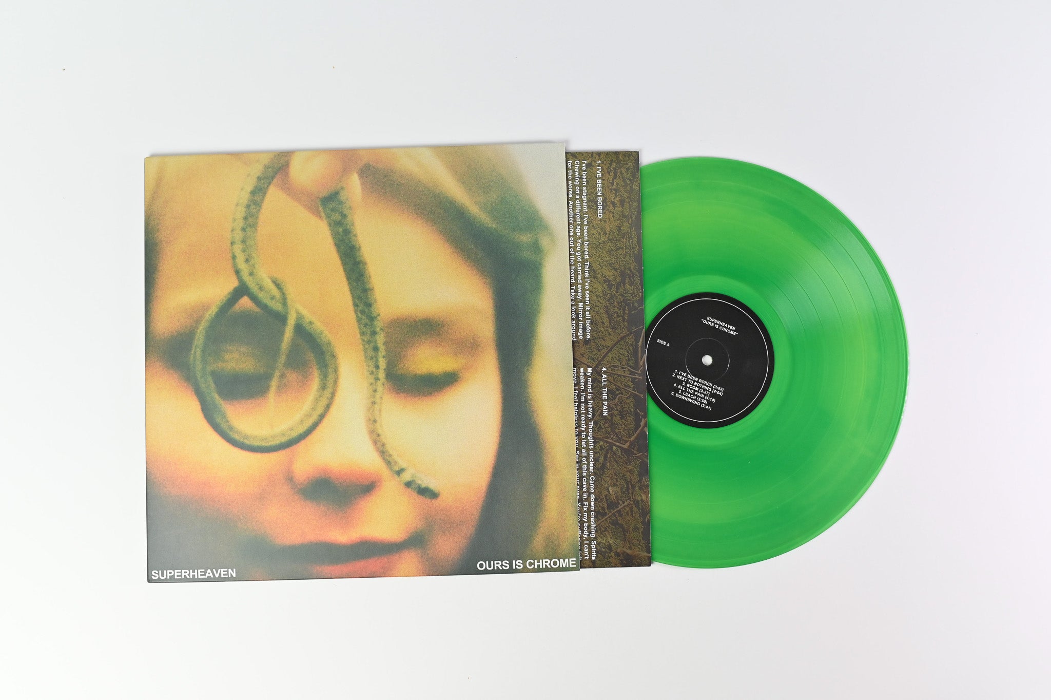 Superheaven - Ours Is Chrome on SideOneDummy Records Kelly Green & Piss Yellow Vinyl