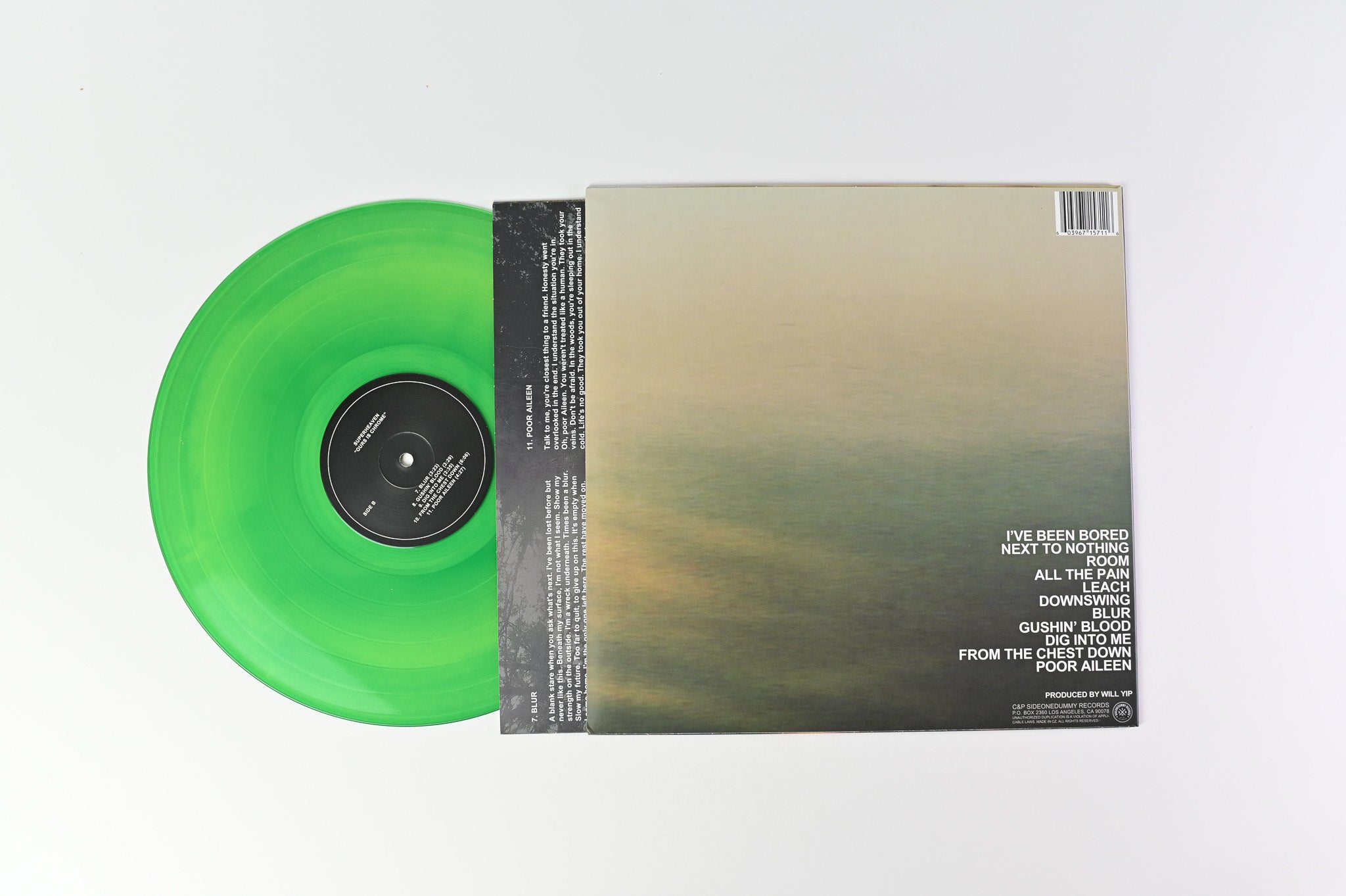 Superheaven - Ours Is Chrome on SideOneDummy Records Kelly Green & Piss Yellow Vinyl