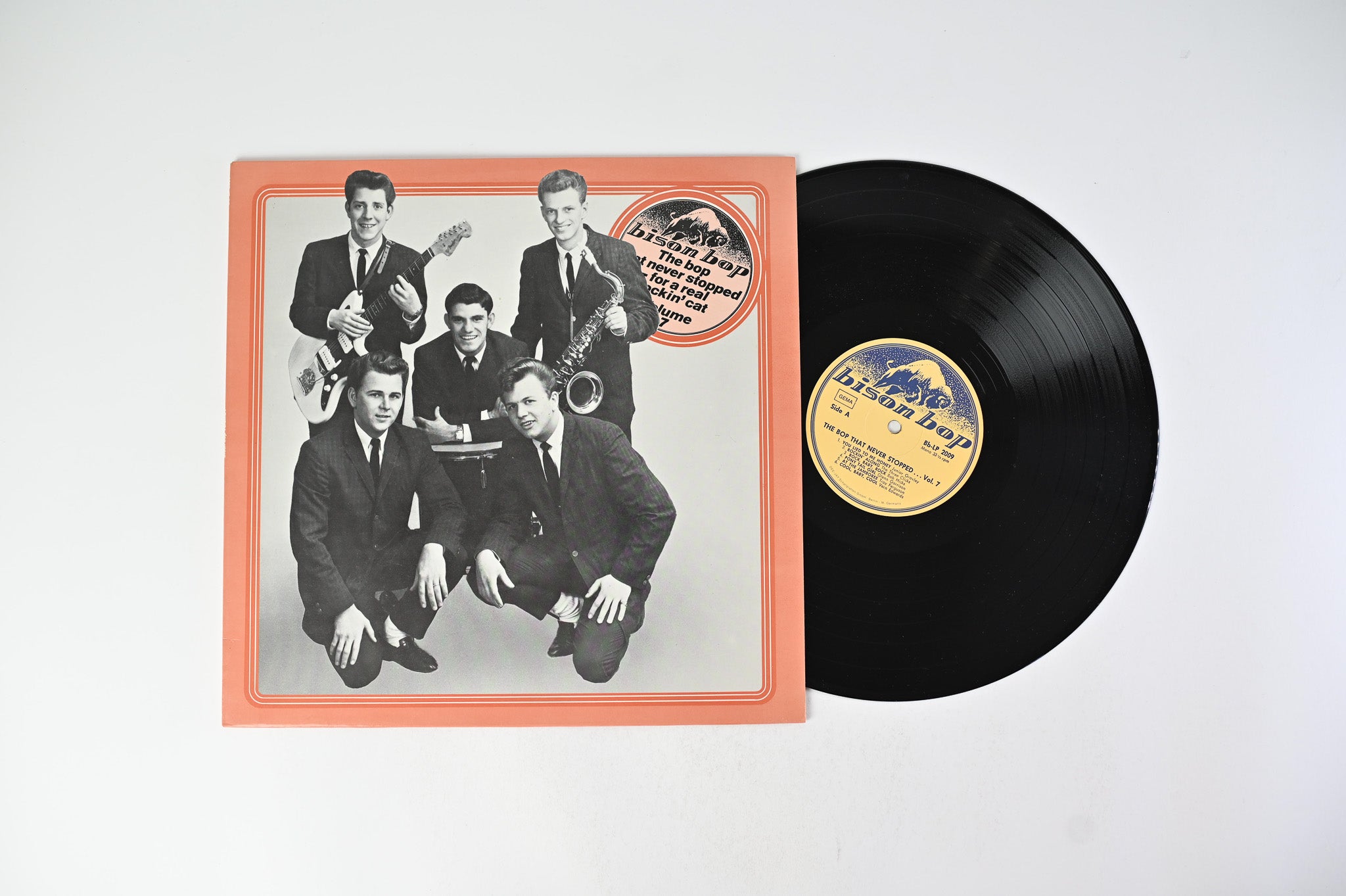 Various - Bison Bop: The Bop That Never Stopped - For A Real Rockin' Cat Volume 7 on Bison Bop