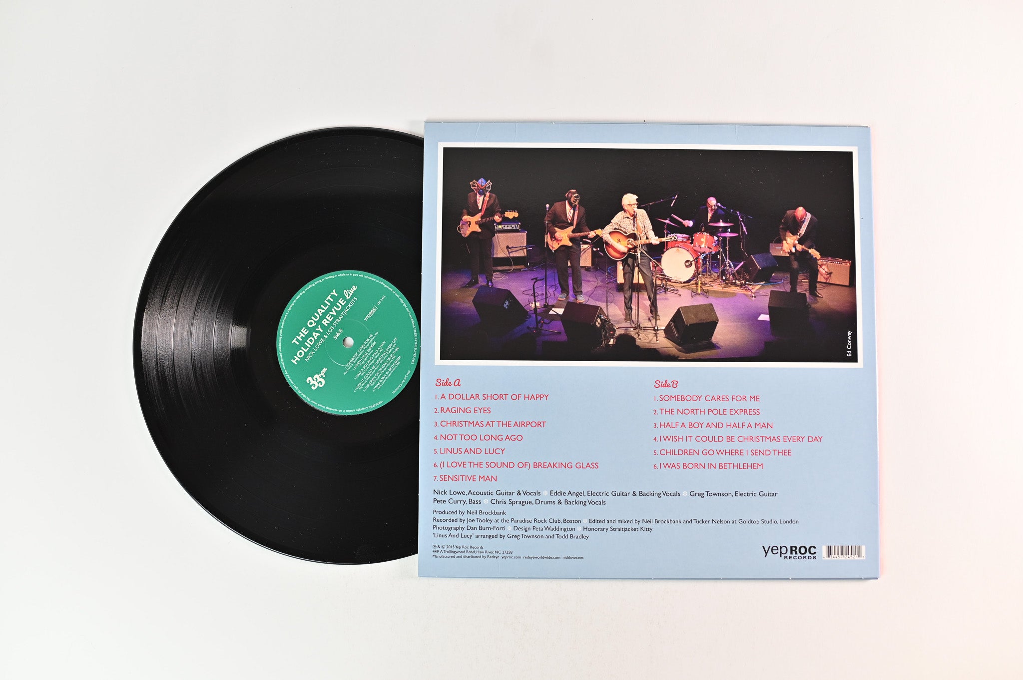 Nick Lowe - The Quality Holiday Revue Live on Yep Roc RSD BF 2015 Ltd 180 Gram