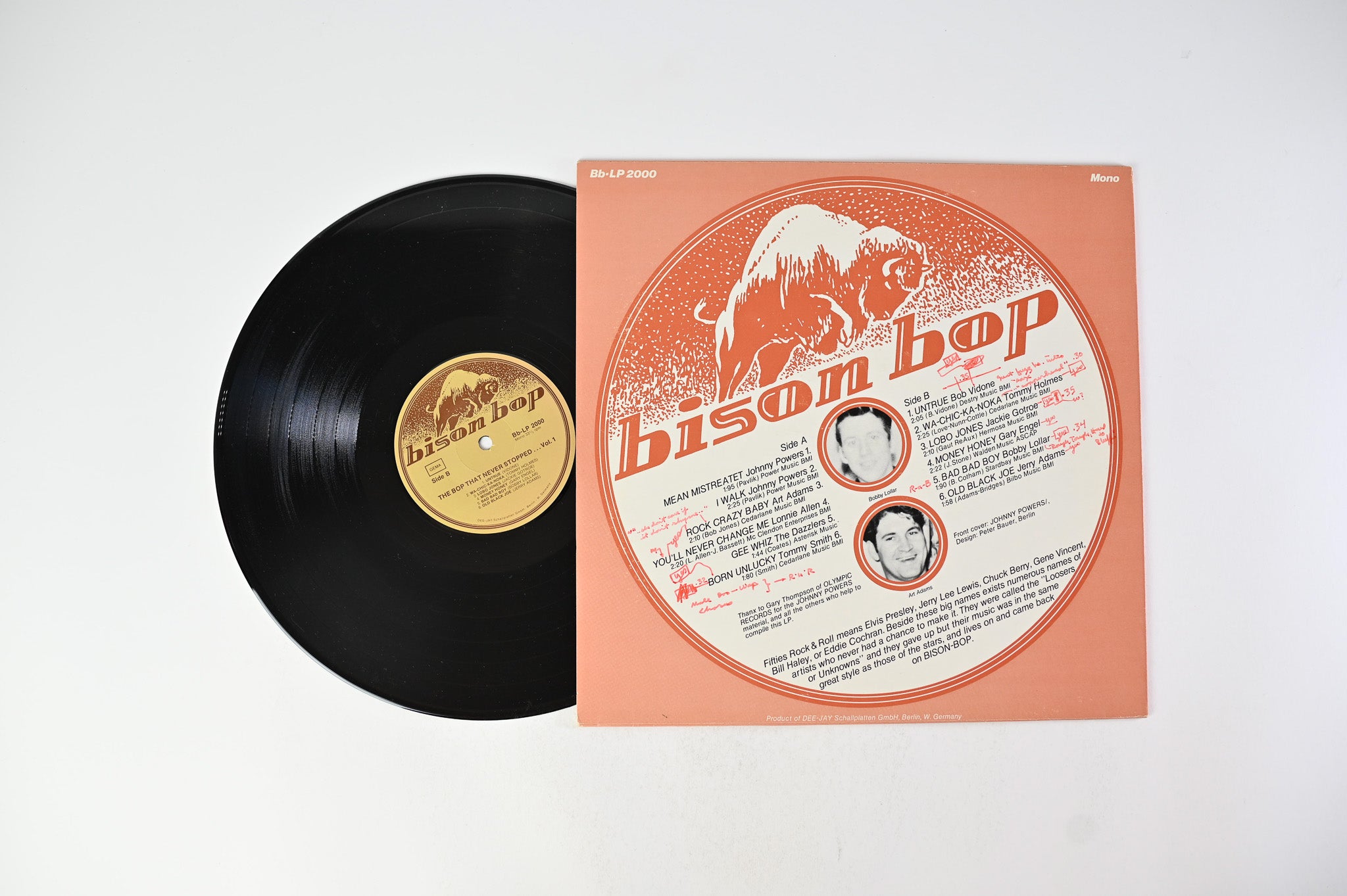 Various - Bison Bop: The Bop That Never Stopped - For A Real Rockin' Cat Volume 1 on Bison Bop