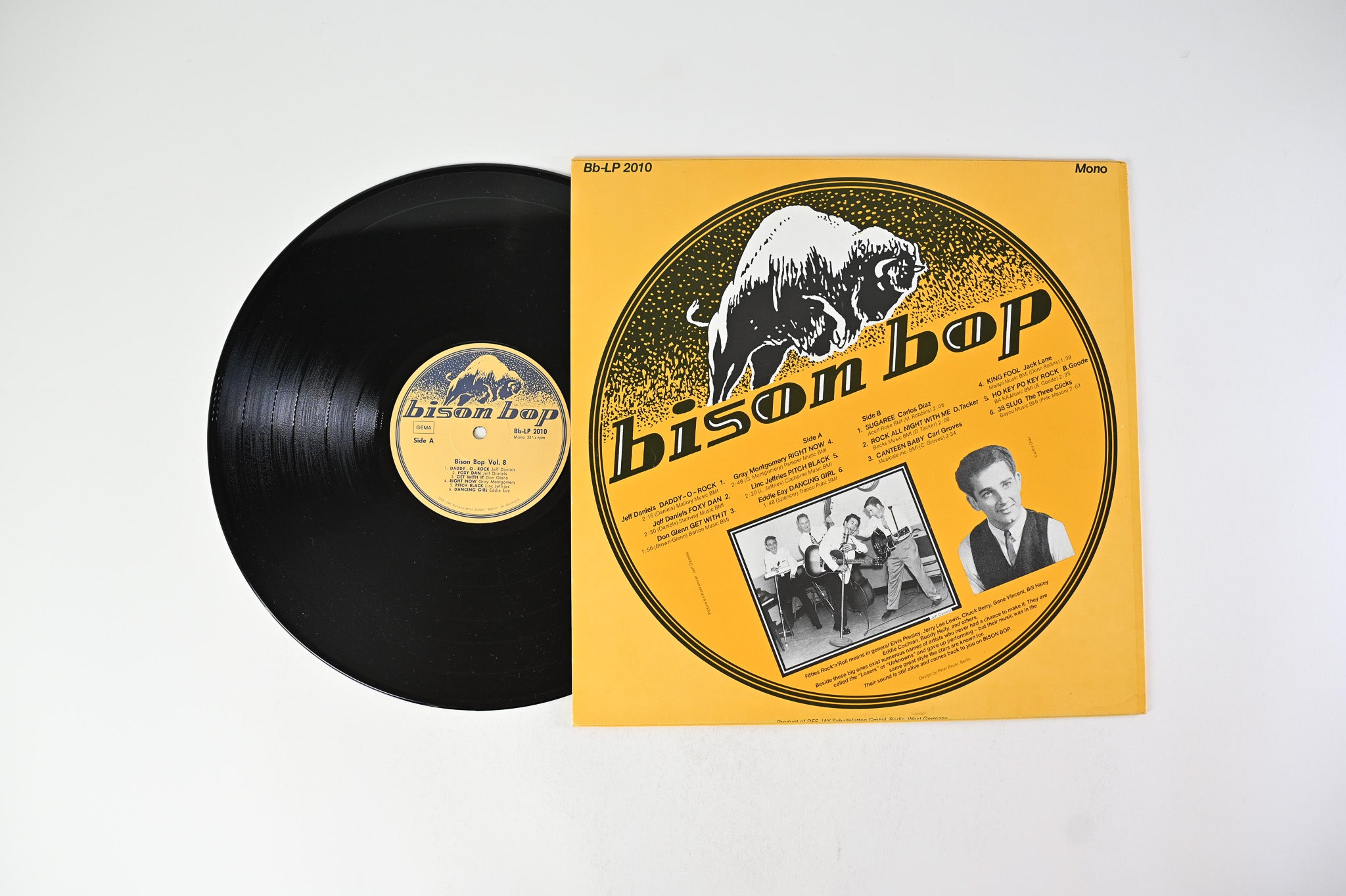 Various - Bison Bop: The Bop That Never Stopped - For A Real Rockin' Cat Volume 8. on Bison Bop