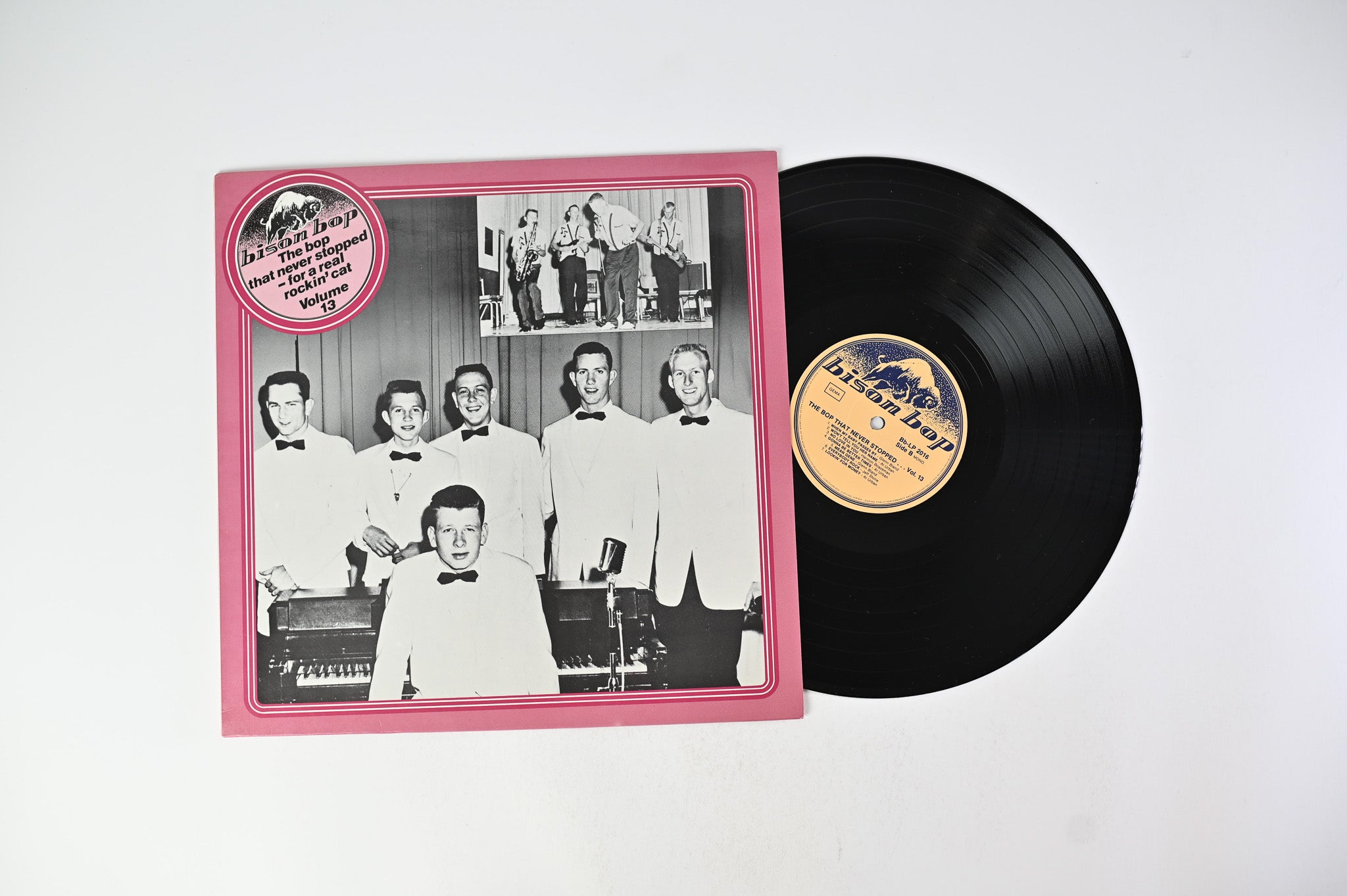 Various - Bison Bop: The Bop That Never Stopped - For A Real Rockin' Cat Volume 13 on Bison Bop