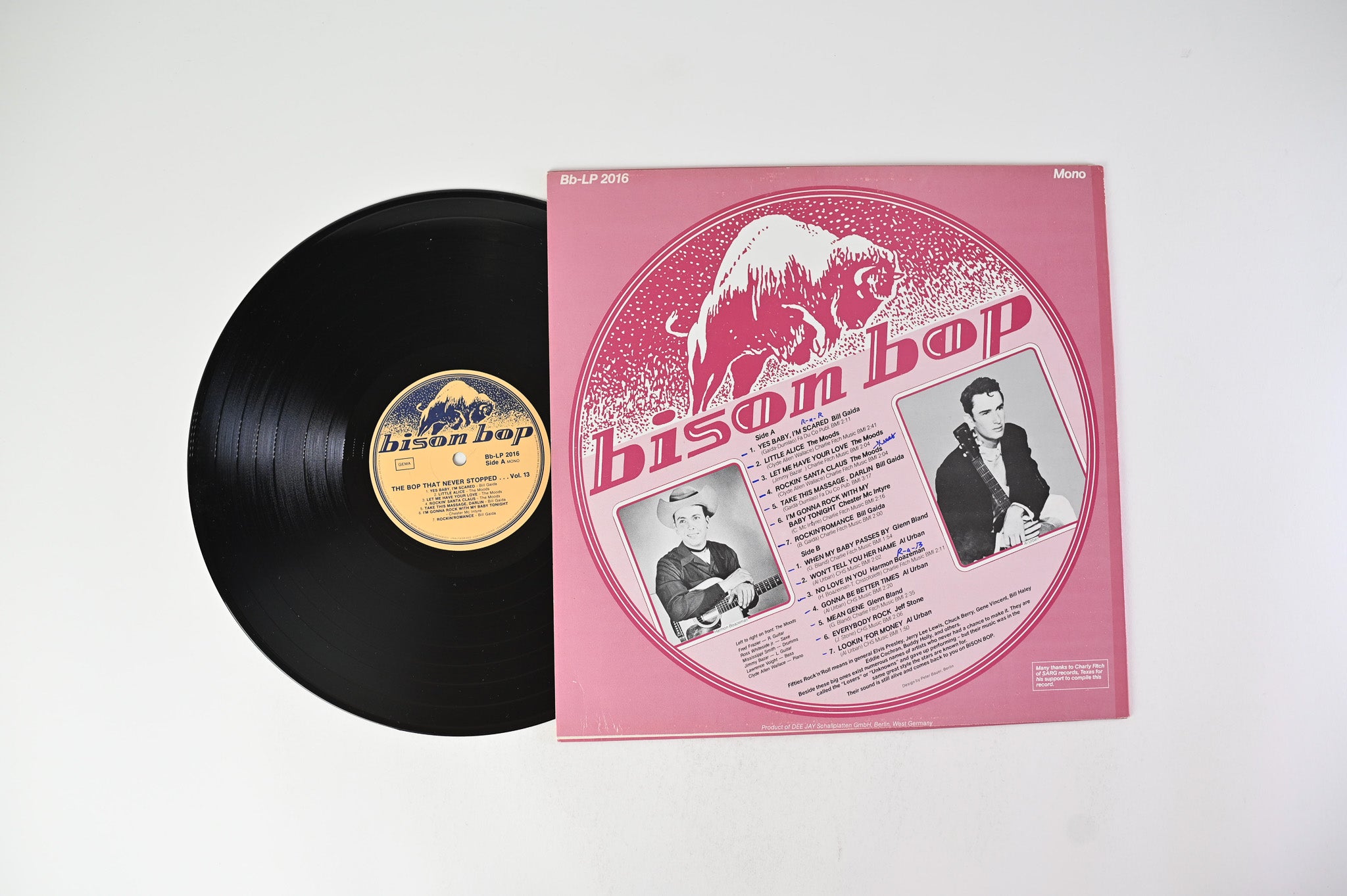 Various - Bison Bop: The Bop That Never Stopped - For A Real Rockin' Cat Volume 13 on Bison Bop