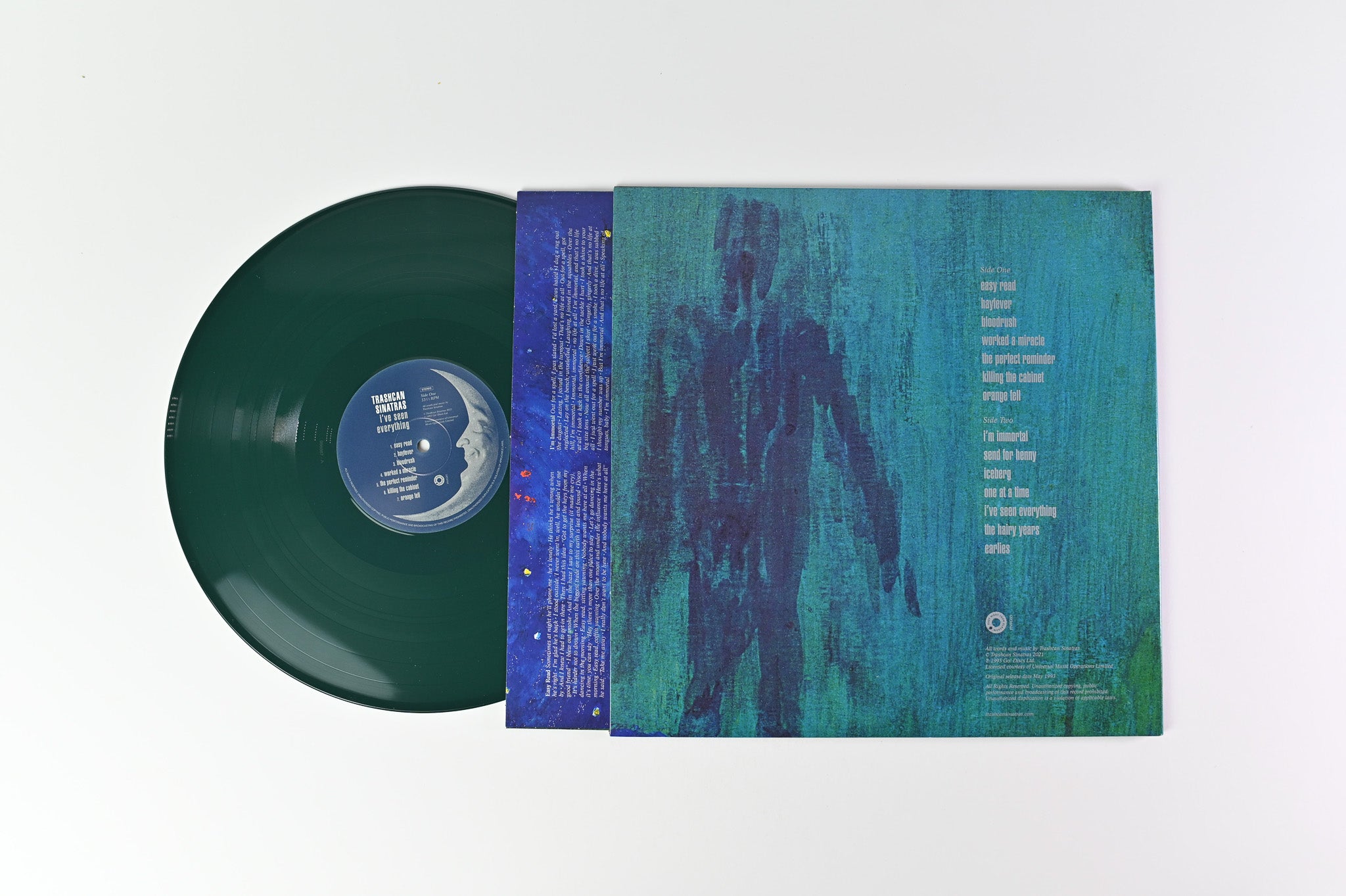 The Trash Can Sinatras - I've Seen Everything on Past Night From Glasgow Opaque Green Vinyl