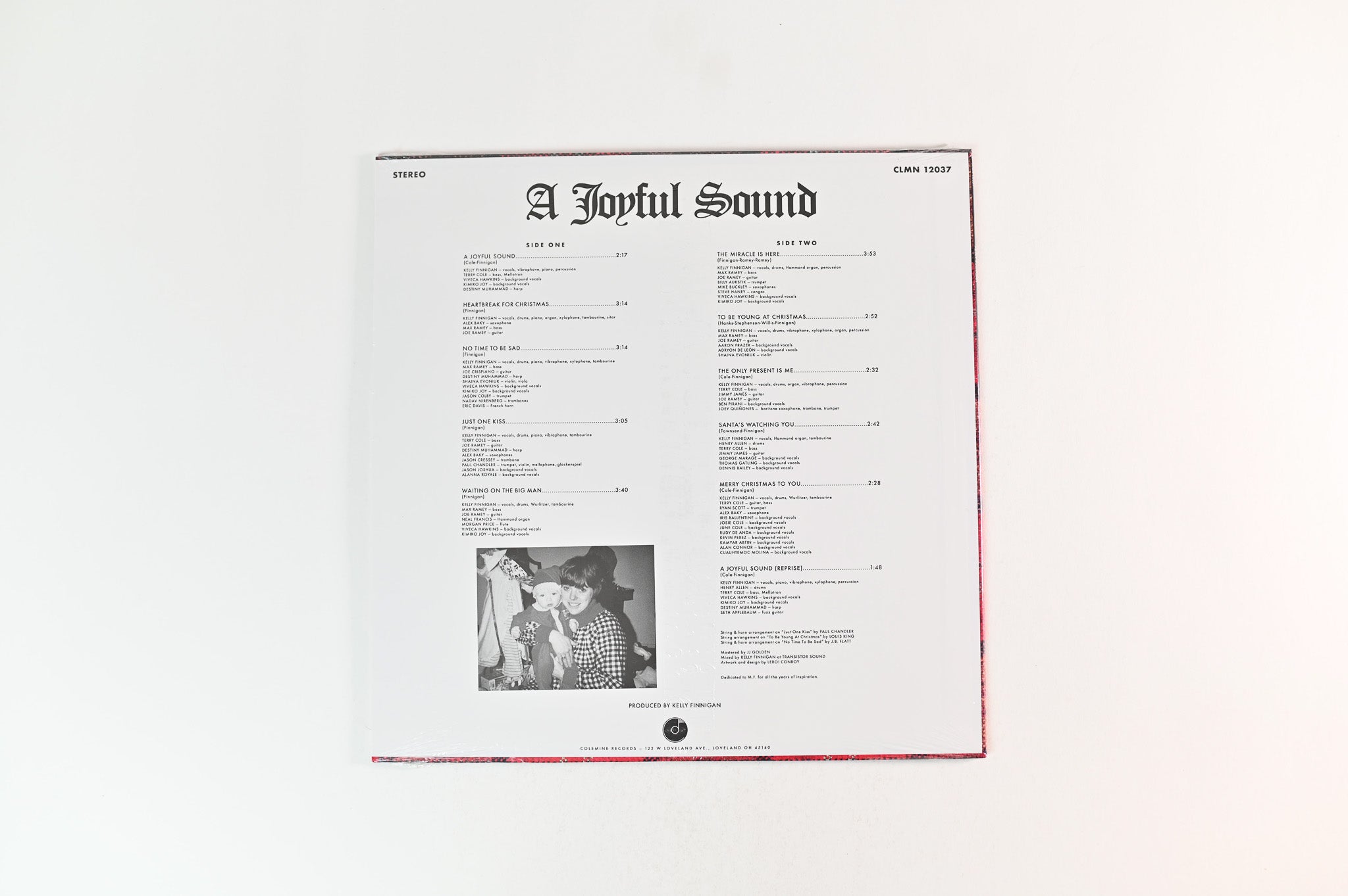 Kelly Finnigan - A Joyful Sound on Colemine Ltd Red Vinyl Sealed