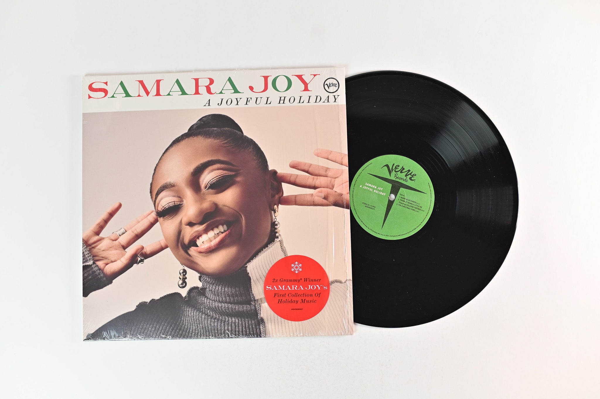 Samara Joy - A Joyful Holiday on Verve 12" EP