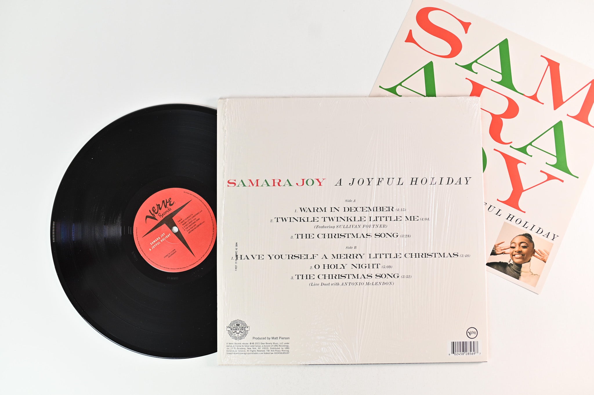 Samara Joy - A Joyful Holiday on Verve 12" EP