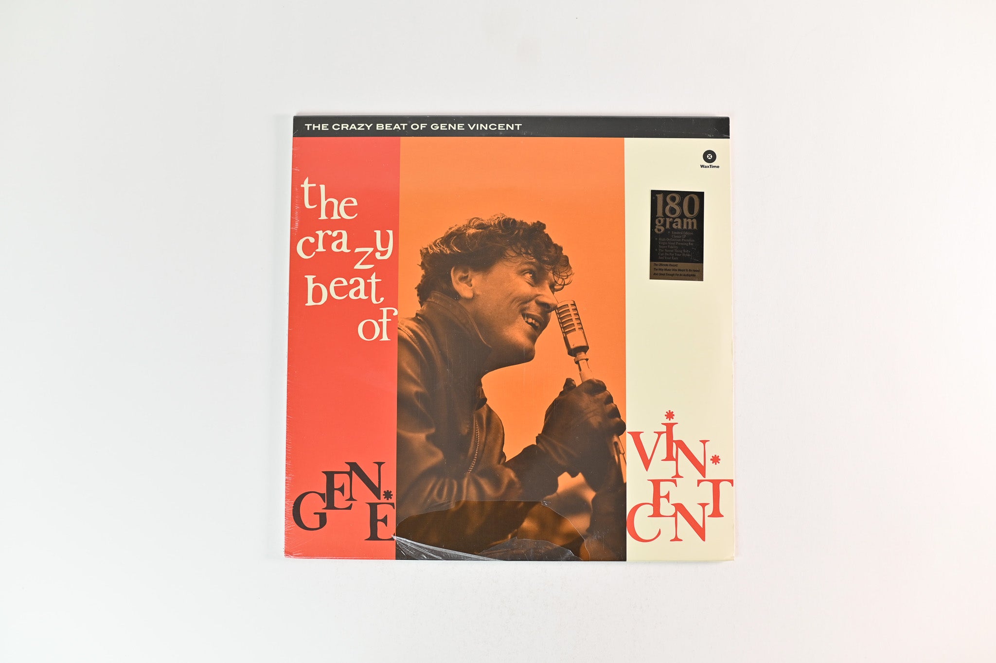 Gene Vincent - The Crazy Beat Of Gene Vincent on Waxtime Ltd 180 Gram Reissue Sealed