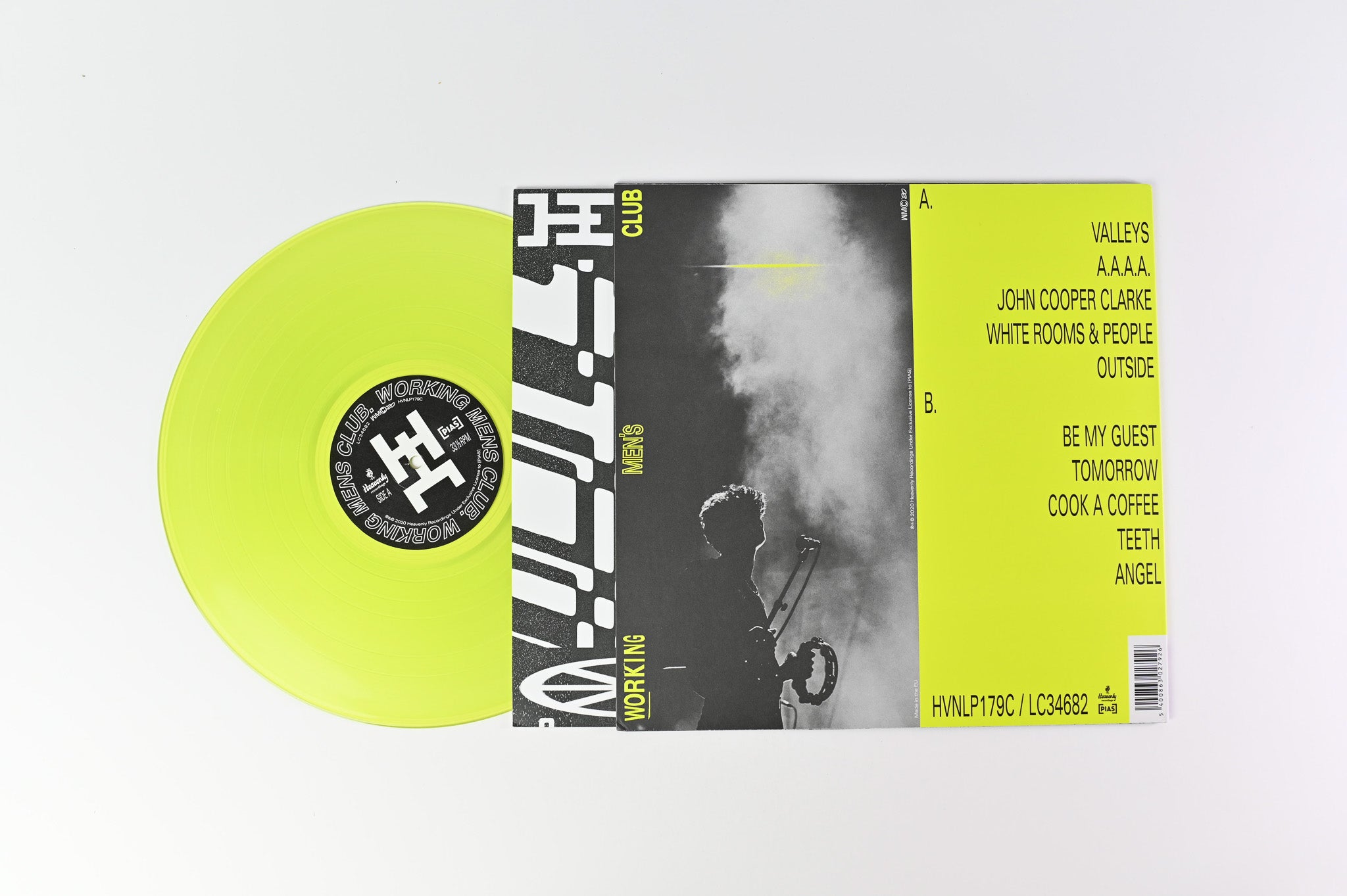 Working Men's Club - Working Men's Club on Heavenly Neon Yellow Vinyl