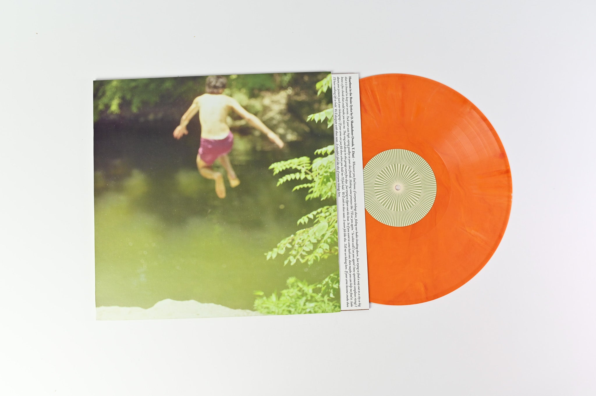 The World Is A Beautiful Place & I Am No Longer Afraid To Die - Whenever, If Ever on Topshelf Orange Marble Vinyl