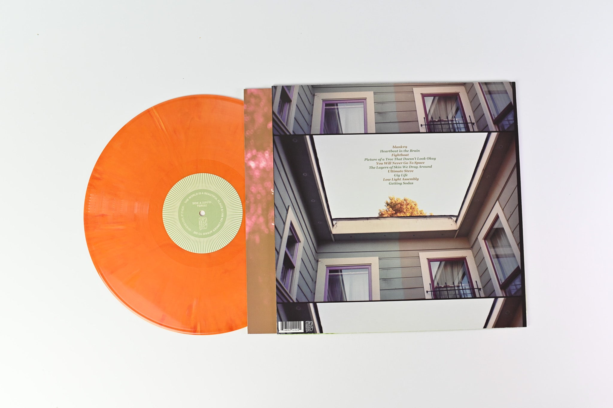 The World Is A Beautiful Place & I Am No Longer Afraid To Die - Whenever, If Ever on Topshelf Orange Marble Vinyl