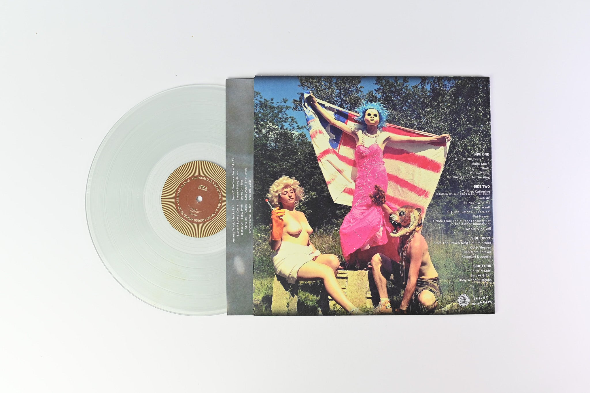 The World Is A Beautiful Place & I Am No Longer Afraid To Die - Assorted Works on Triple Crown Green Marble Vinyl