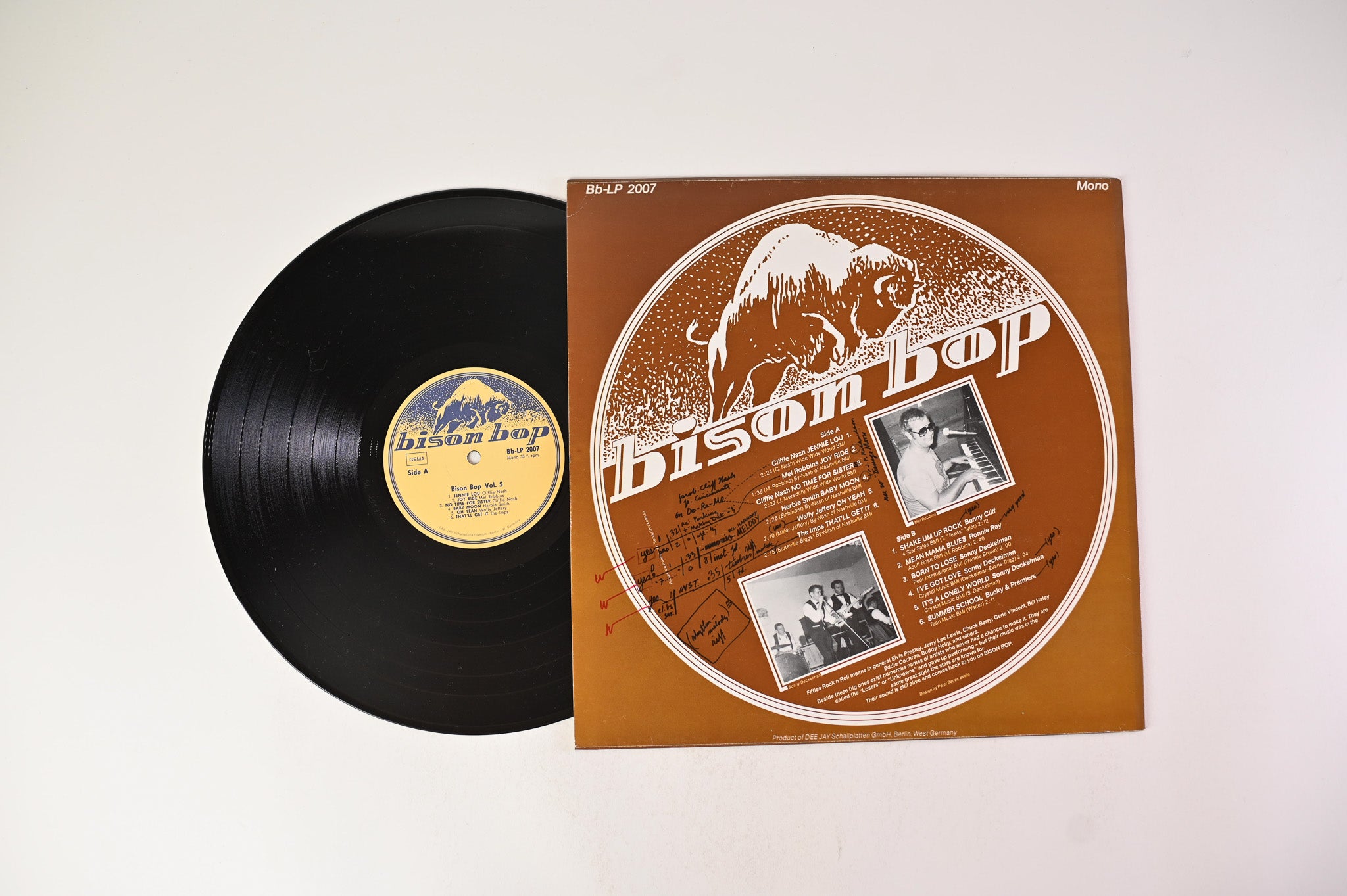 Various - Bison Bop: The Bop That Never Stopped - For A Real Rockin' Cat Volume 5 on Bison Bop