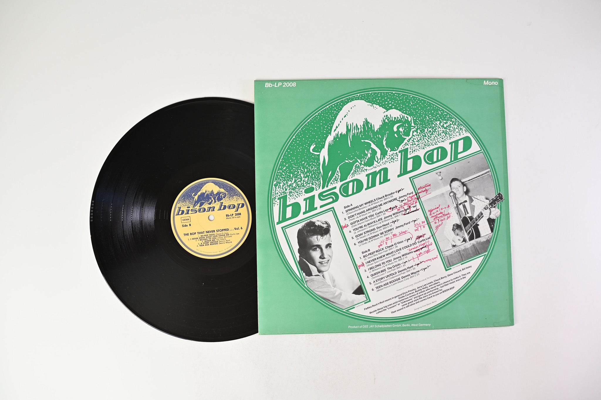 Various - Bison Bop: The Bop That Never Stopped - For A Real Rockin' Cat Volume 6 on Bison Bop