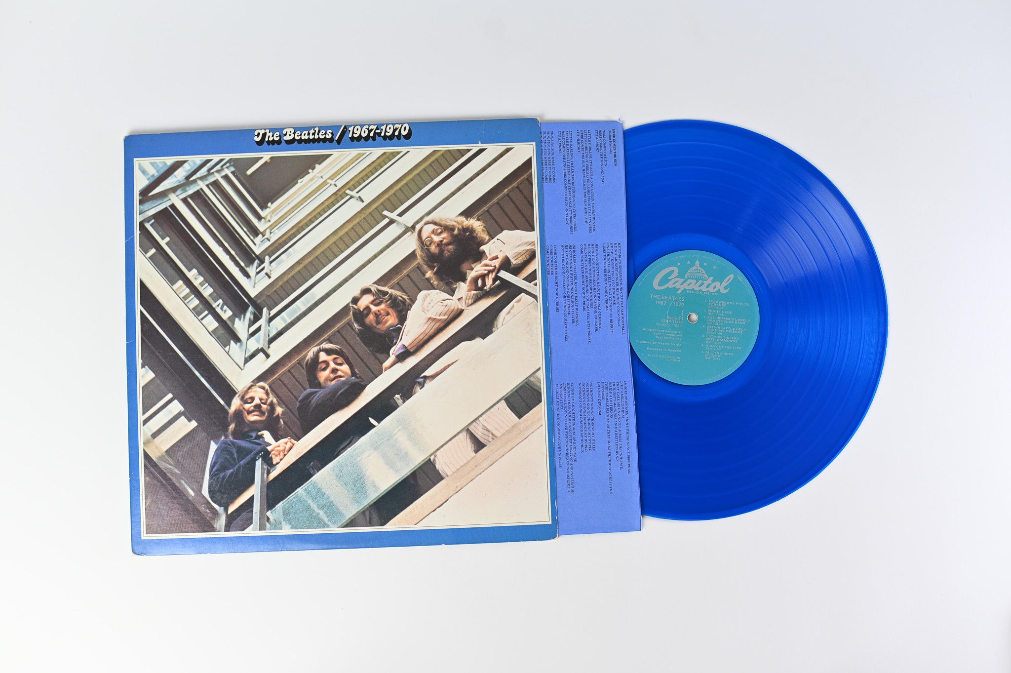 The Beatles - 1967-1970 on Capitol Blue Vinyl