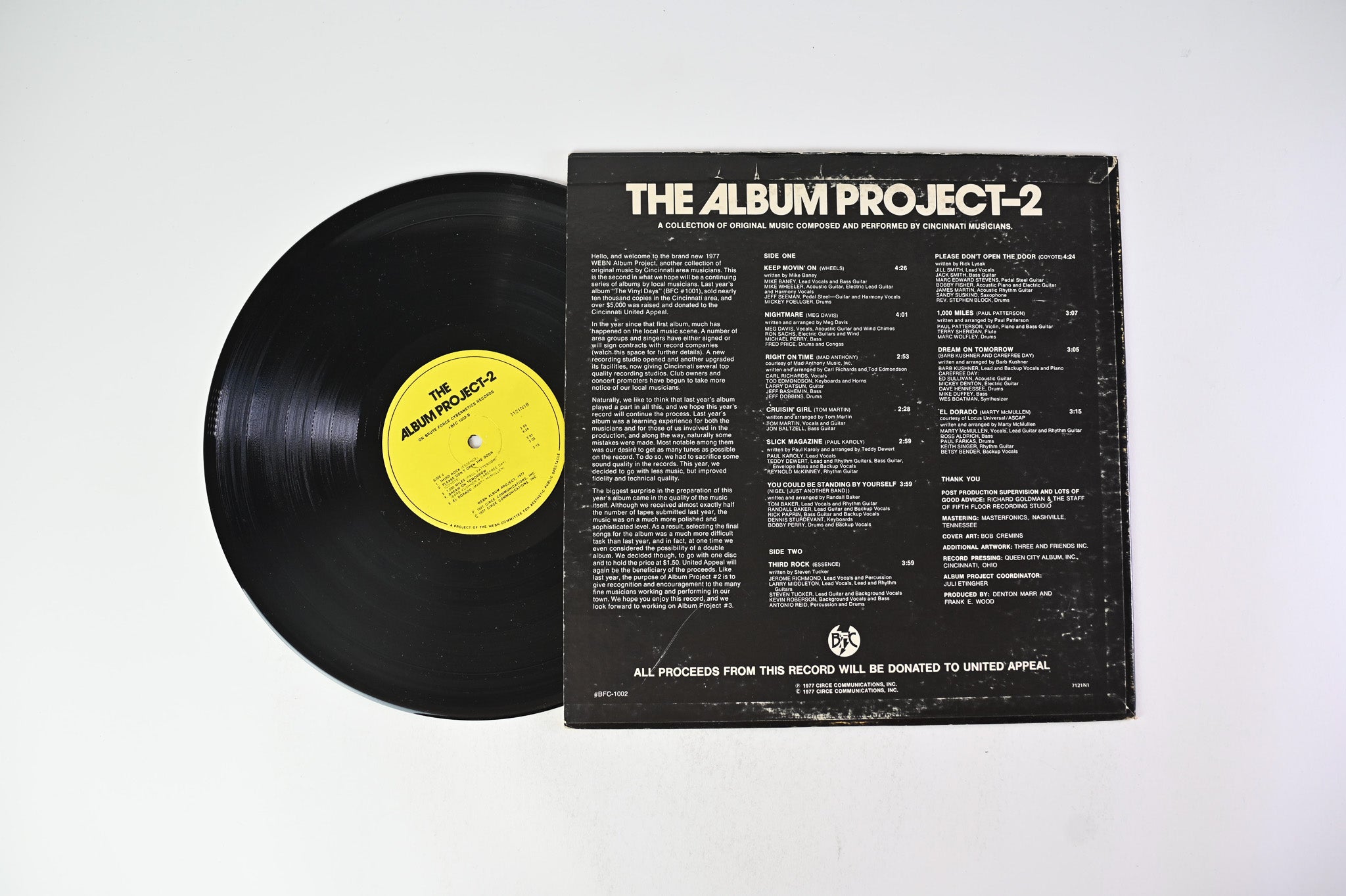 Various WEBN - The Album Project 2 on Brute Force Cybernetics Records