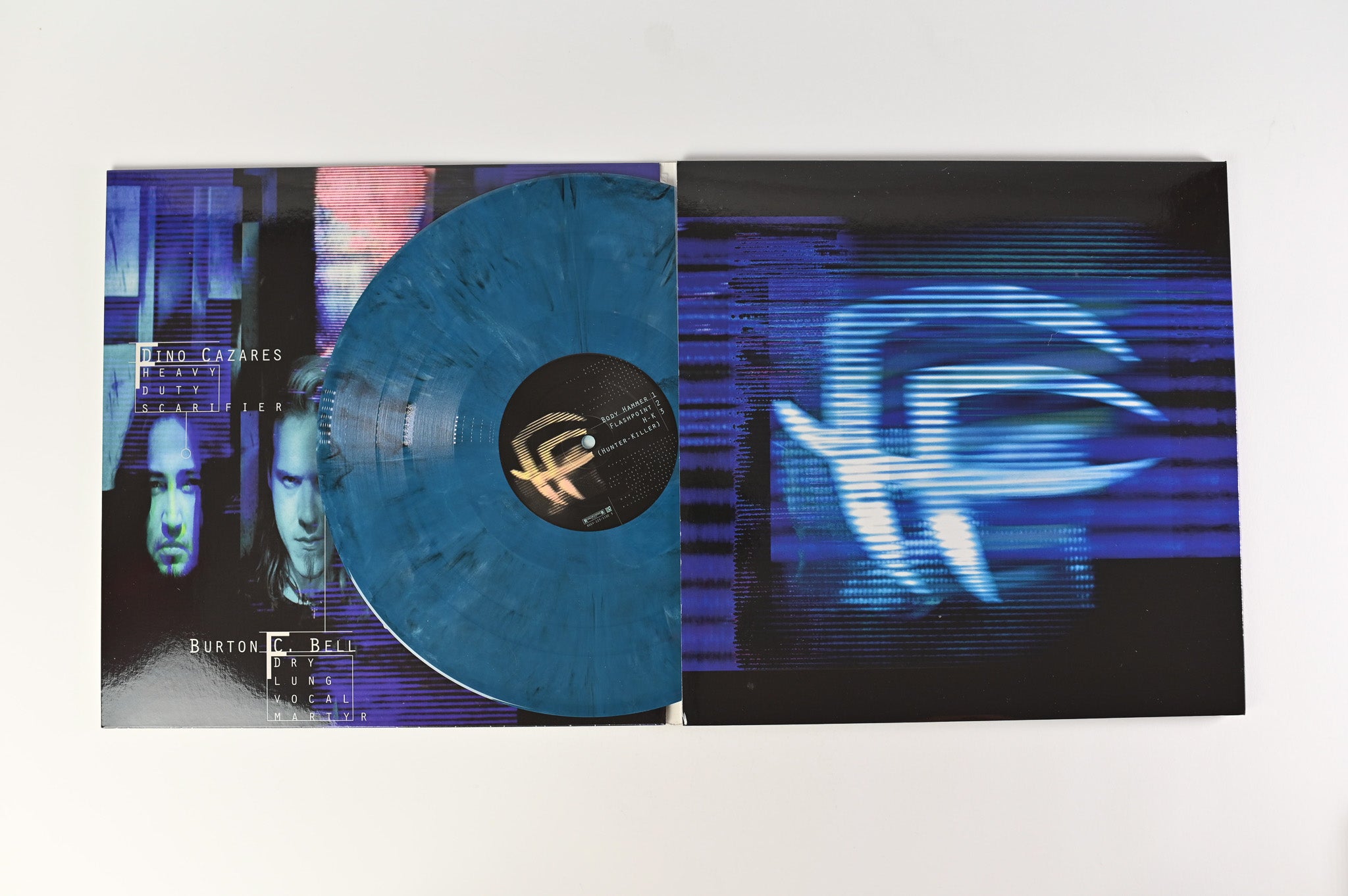 Fear Factory - Demanufacture on Run Out Groove Blue, Solid White and Black Reissue