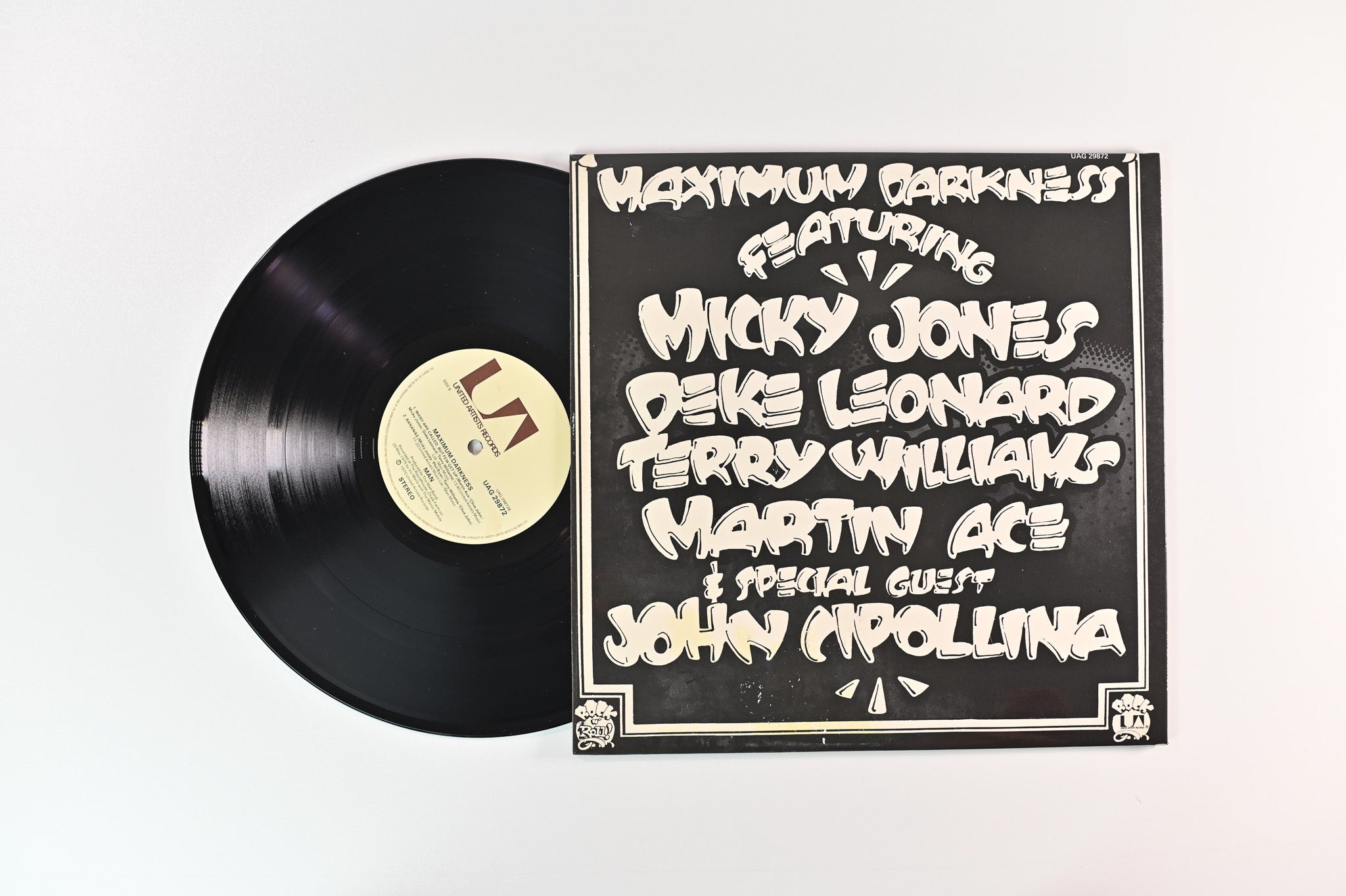 Man - Maximum Darkness on United Artists Records - UK pressing