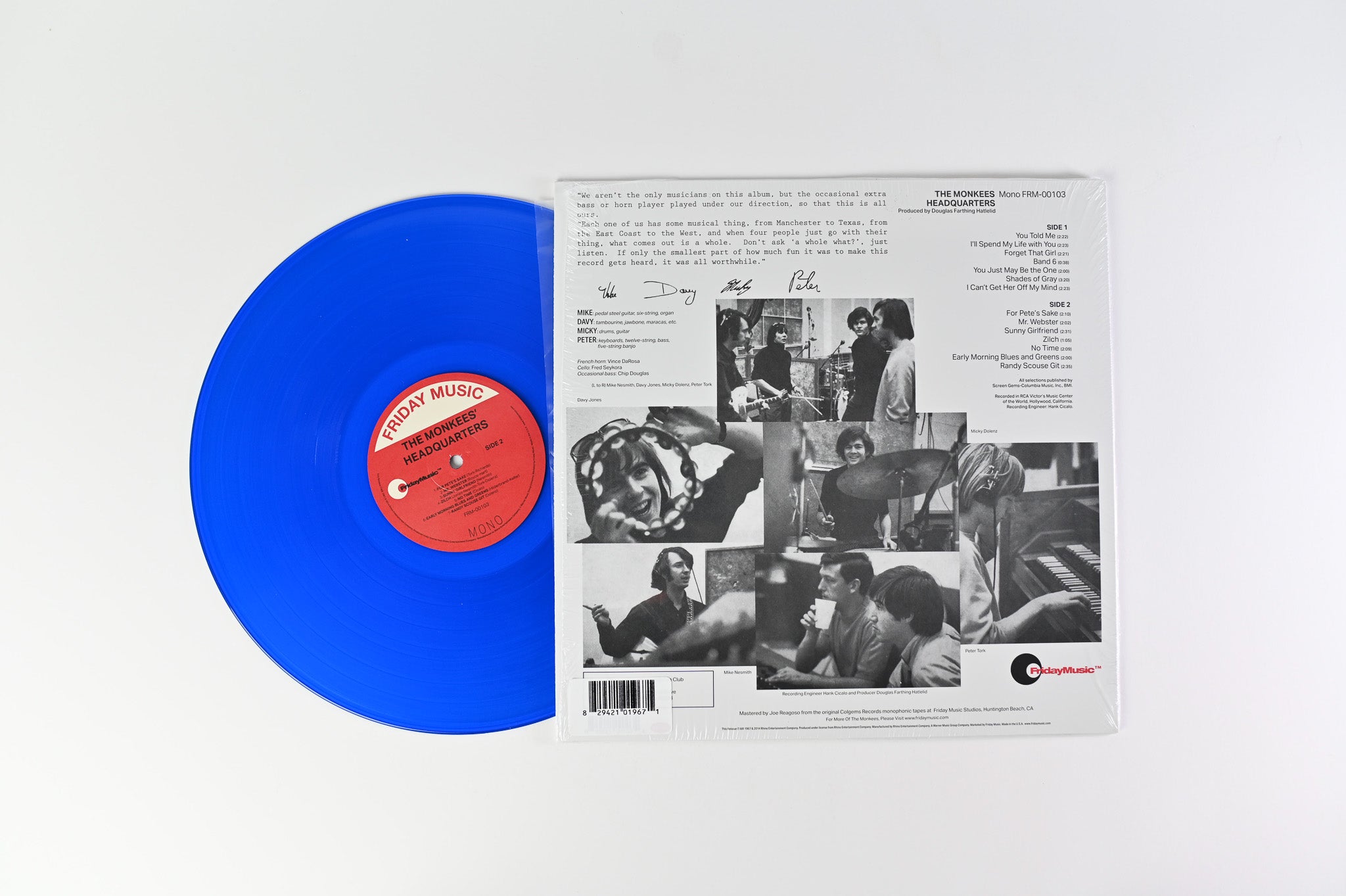 The Monkees - Headquarters on Friday Music Blue Reissue