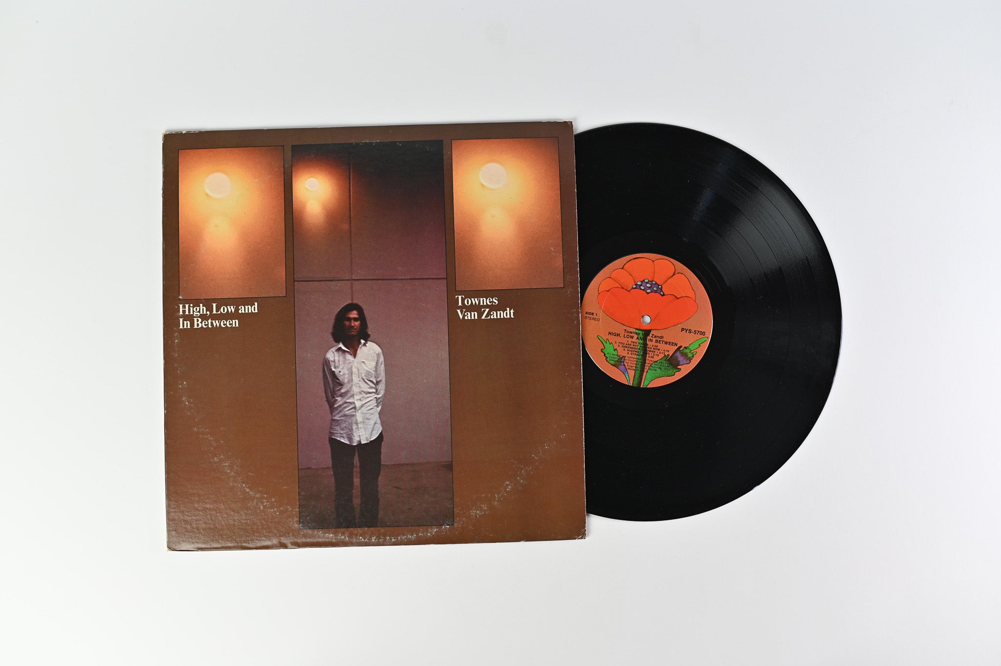 Townes Van Zandt - High, Low And In Between on Poppy