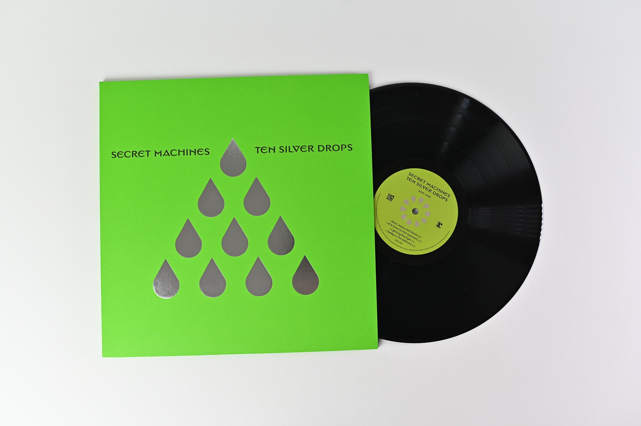 Secret Machines - Ten Silver Drops on Run Out Groove Ltd Numbered