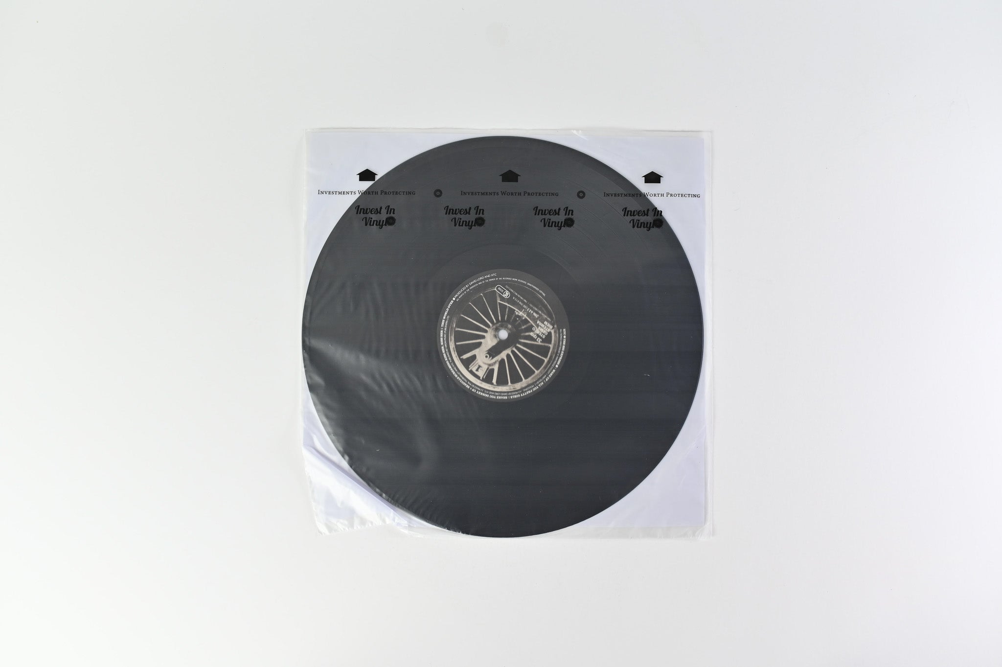 XTC - The Big Express on Virgin Die-Cut UK Press