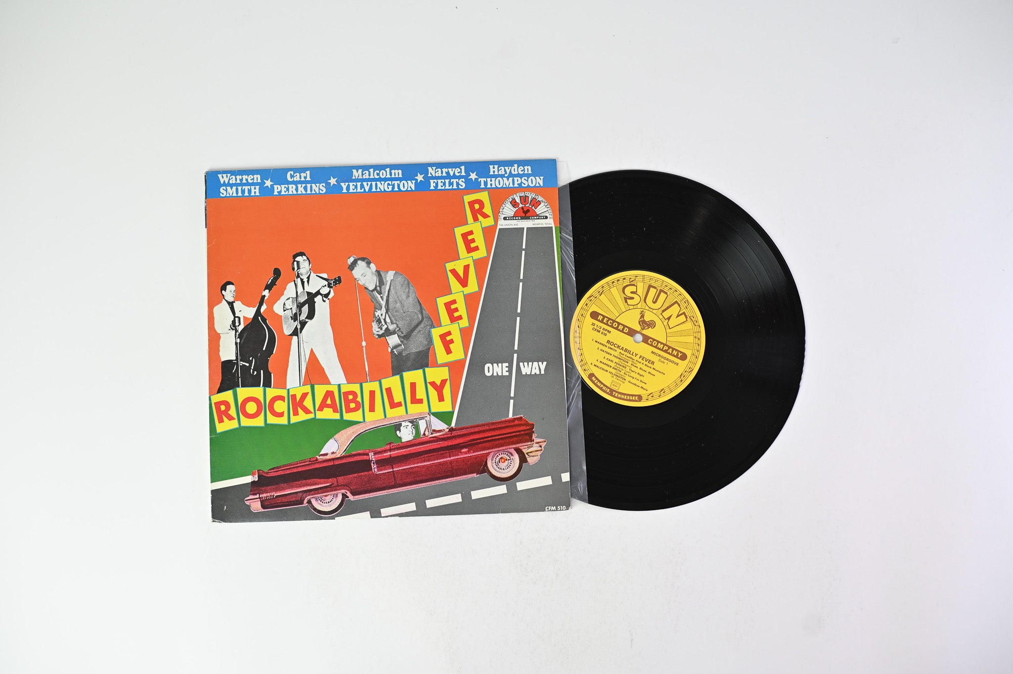 Various - Rockabilly Fever on Sun - 10" Vinyl
