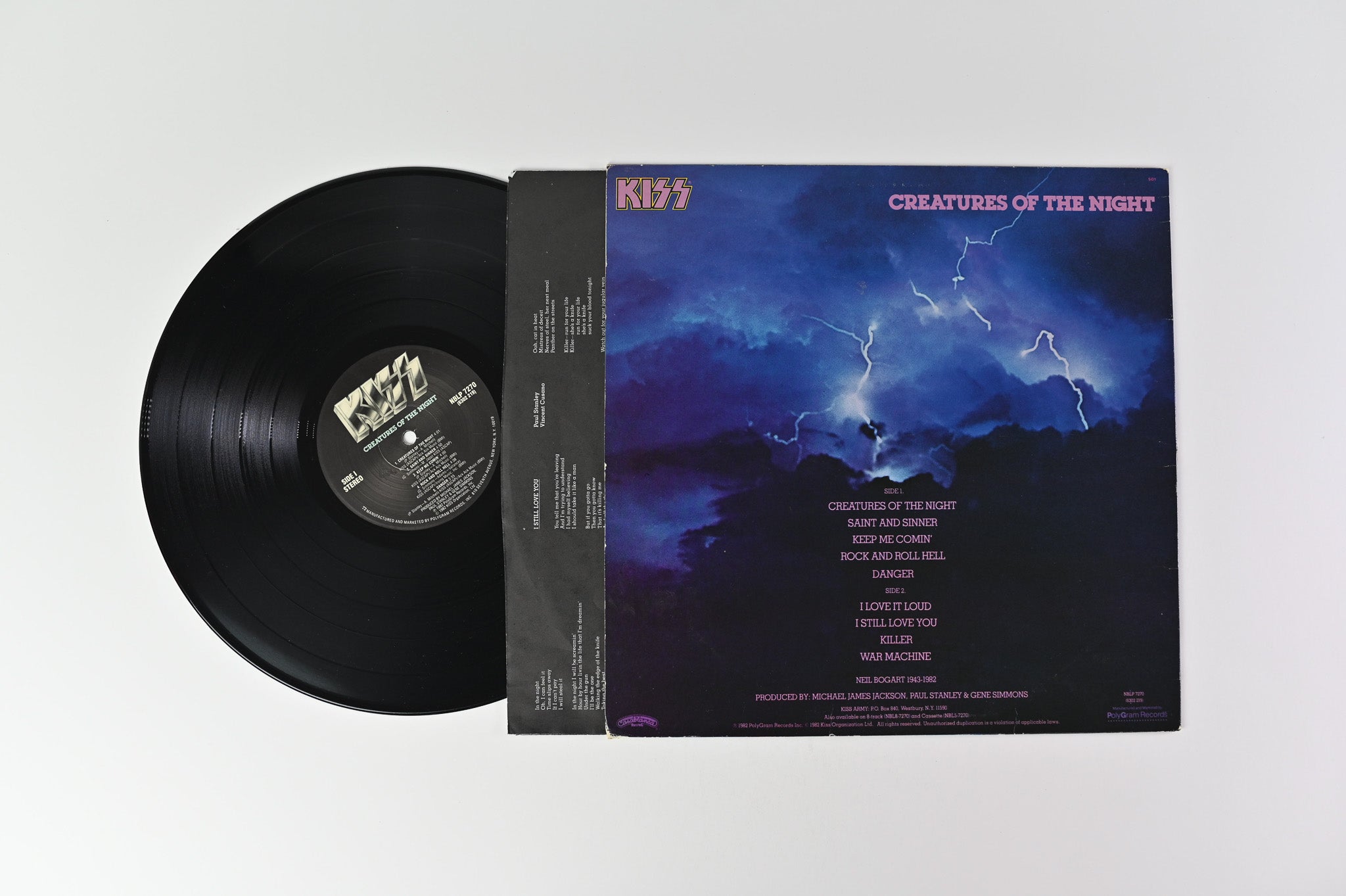 Kiss - Creatures Of The Night on Casablanca