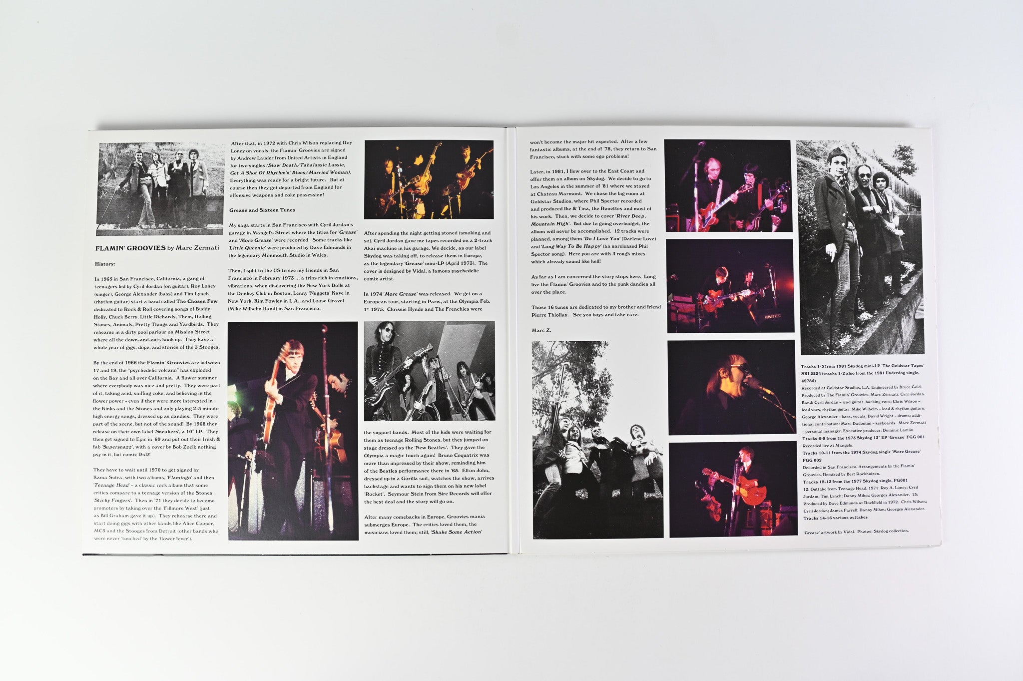 The Flamin' Groovies - Grease on Jungle RSD Ltd Violet Reissue