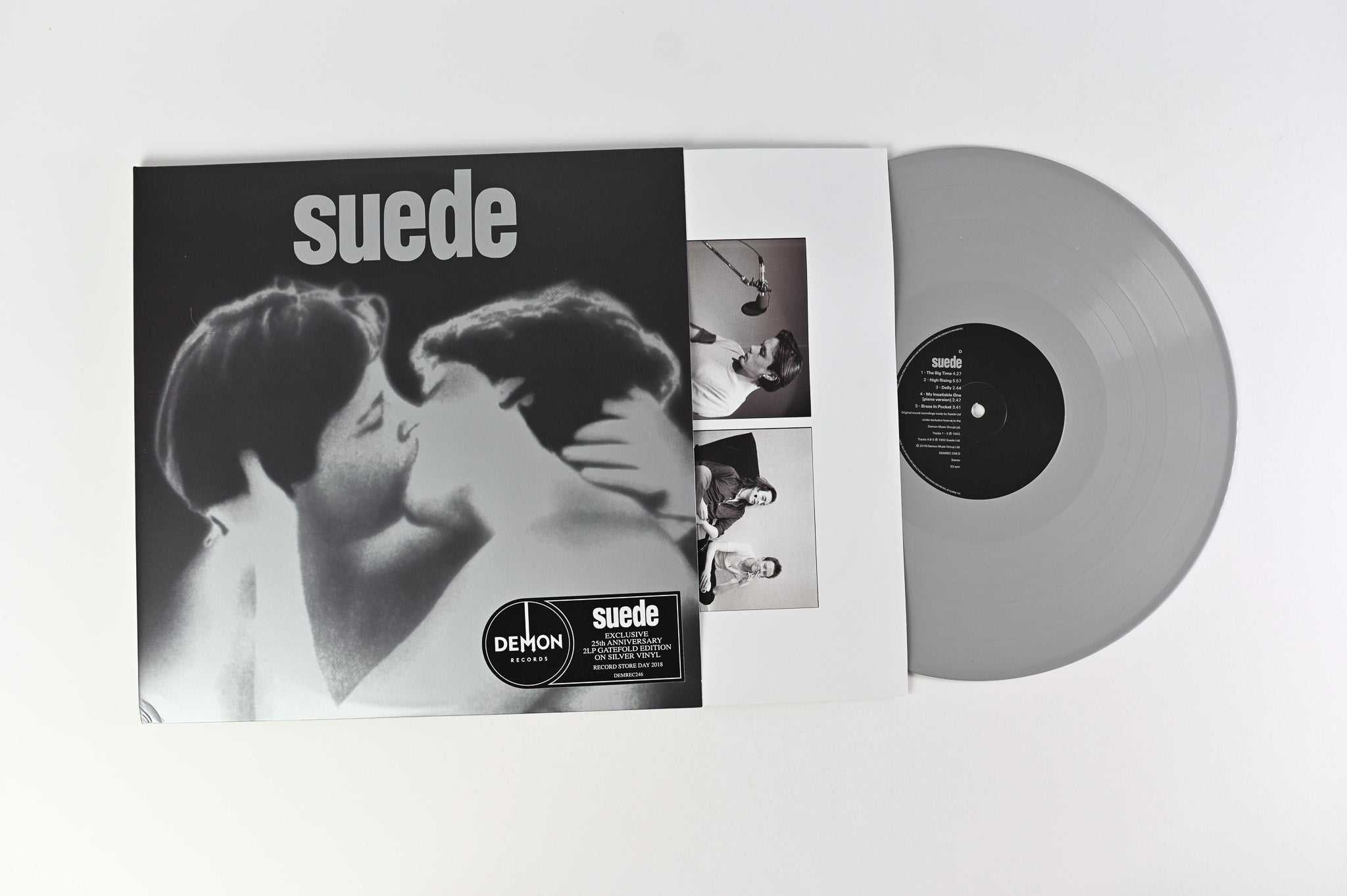 Suede - Suede on Demon RSD Ltd Silver Vinyl