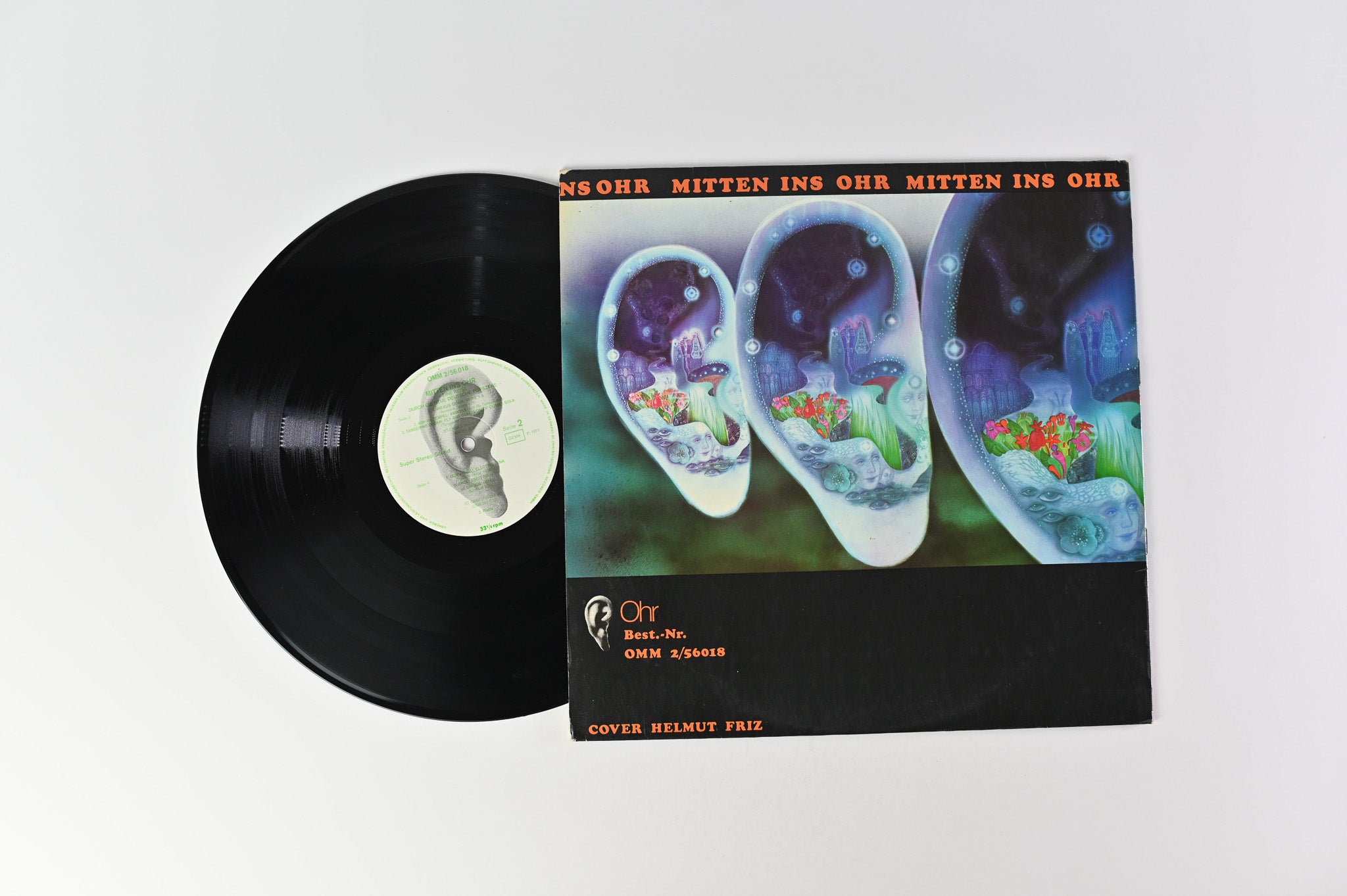 Various - Mitten Ins Ohr on Ohr German Pressing