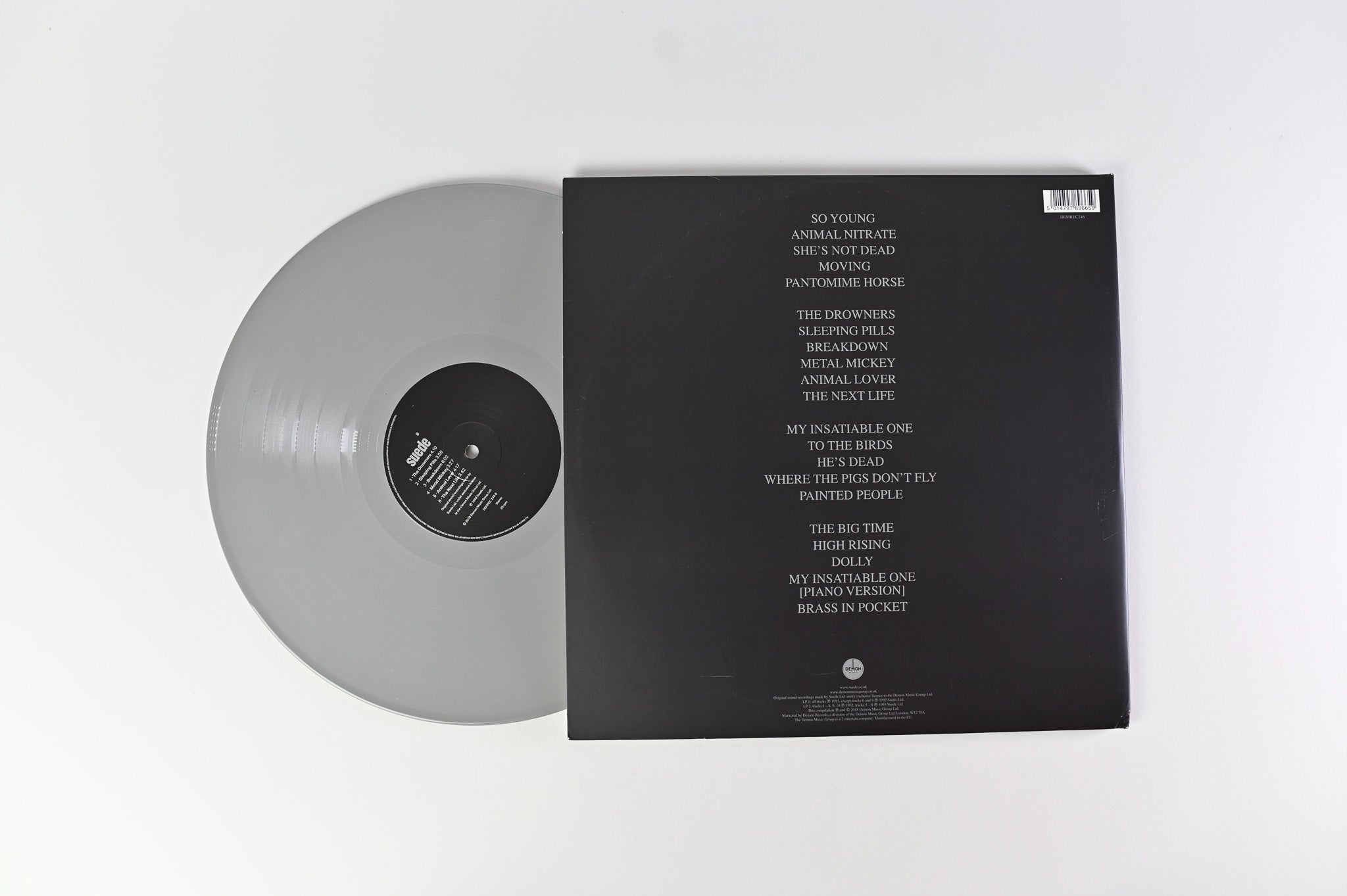 Suede - Suede on Demon RSD Ltd Silver Vinyl