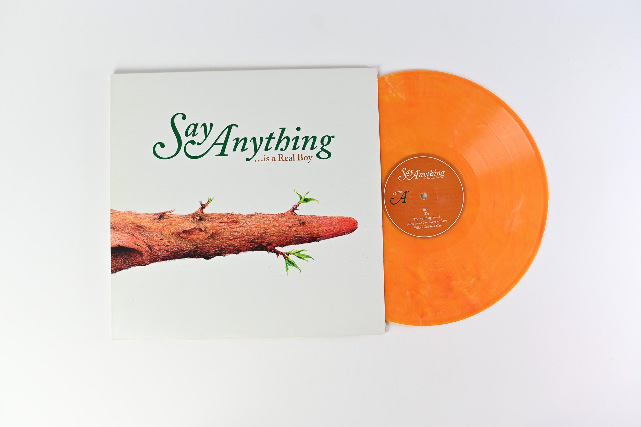 Say Anything - ...Is A Real Boy on Doghouse Orange Vinyl