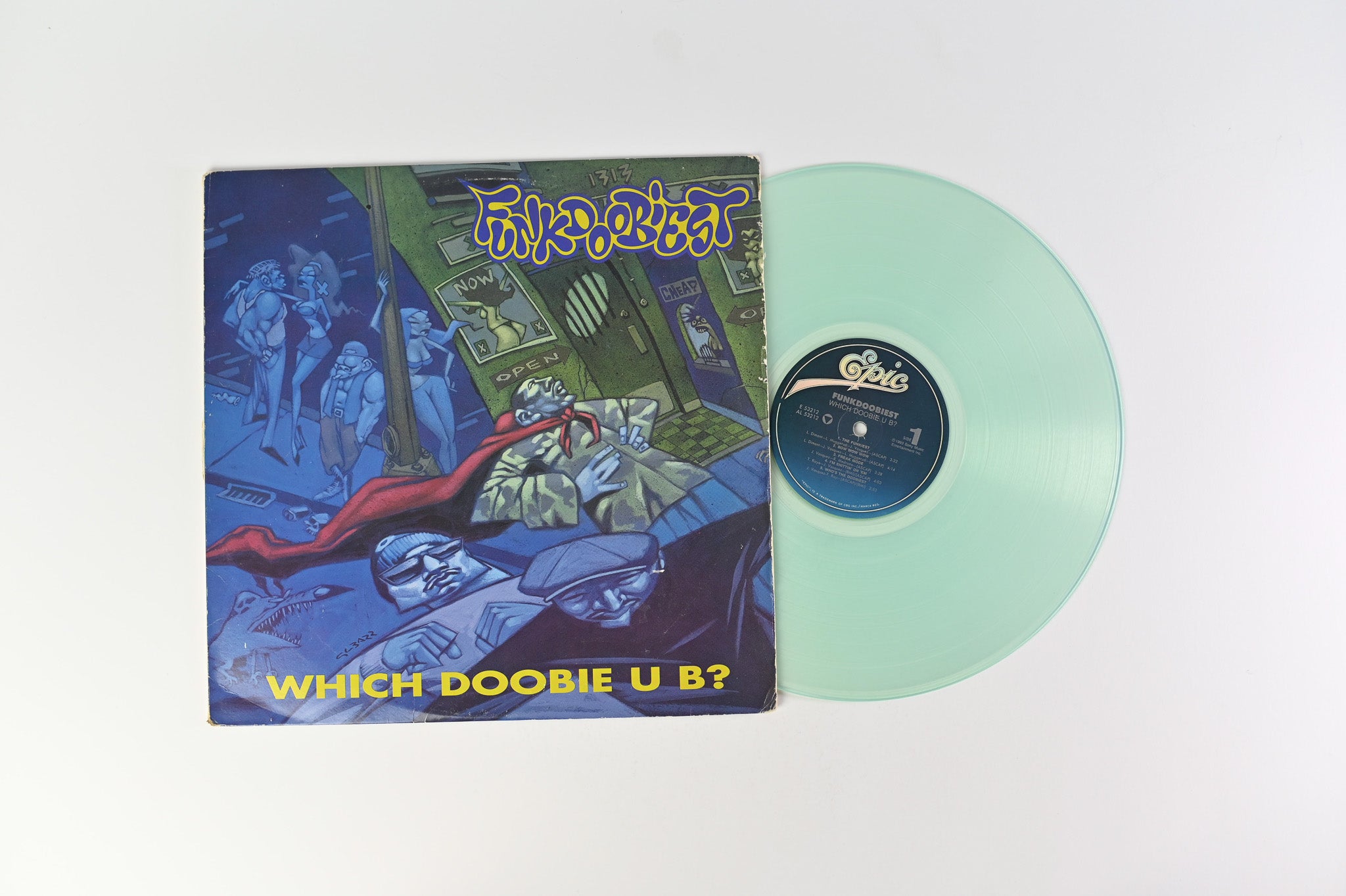 Funkdoobiest - Which Doobie U B? on Epic Clear Vinyl