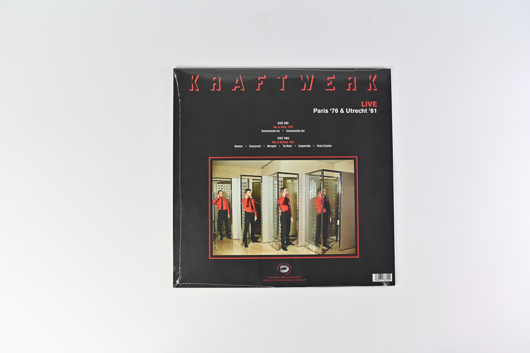 Kraftwerk - Live - Paris '76 & Utrecht '81 on Radio Looploop Unofficial Sealed