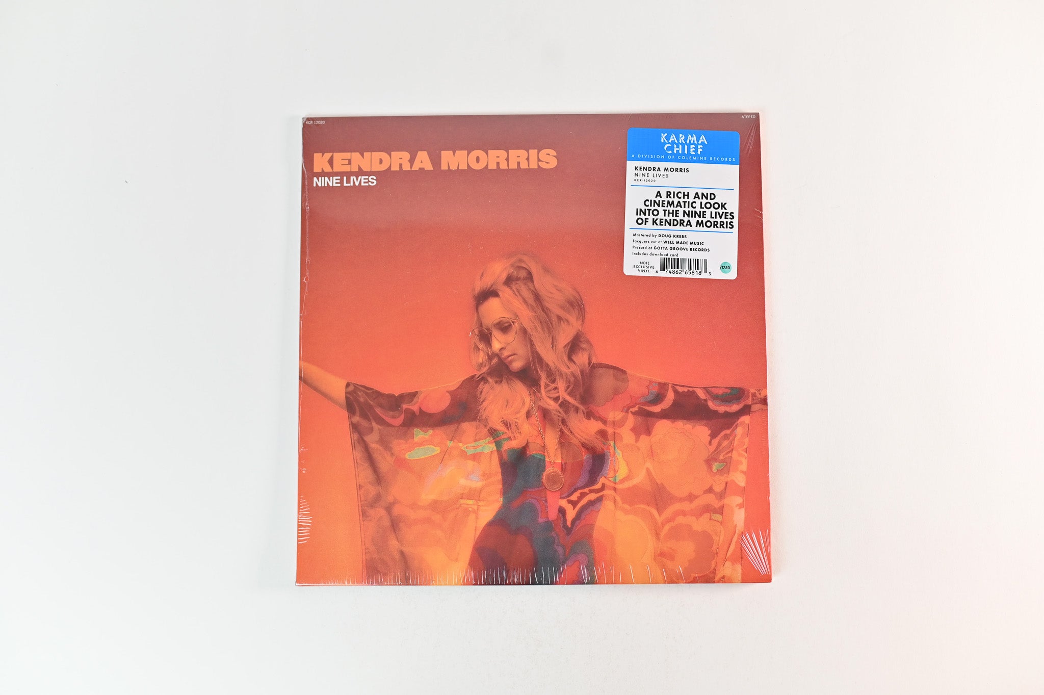 Kendra Morris - Nine Lives on Colemine Ltd Coke Bottle Vinyl Sealed
