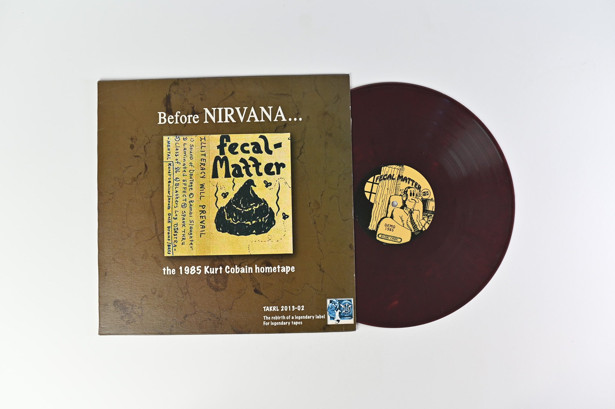Fecal Matter - Before Nirvana... The 1985 Kurt Cobain Hometape on TAKRL Brown Marbled Unofficial