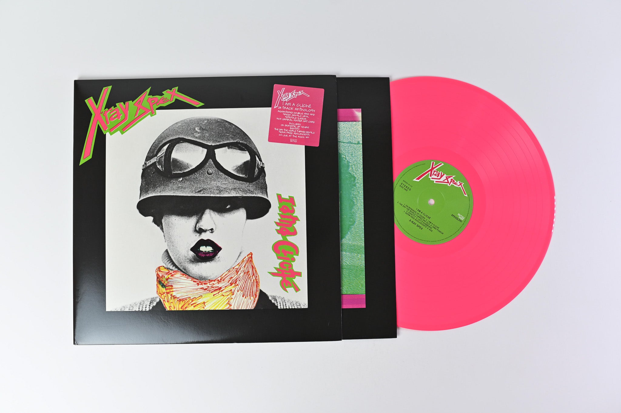 X-Ray Spex - I Am A Cliché on BMG RSD 2019 Pink Green