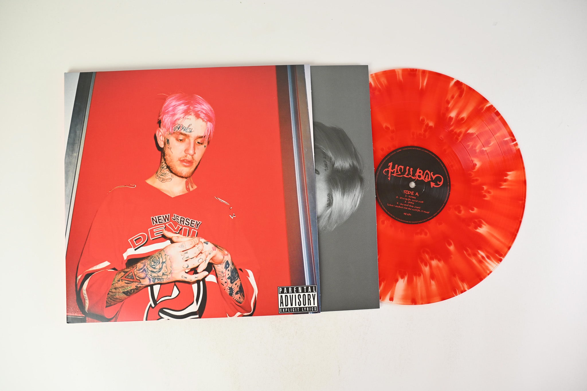 Lil Peep - Hellboy on Fire Music Ltd Mixtape Fire Red Lil Peep - Hellboy on Fire Music Ltd Mixtape Fire Red