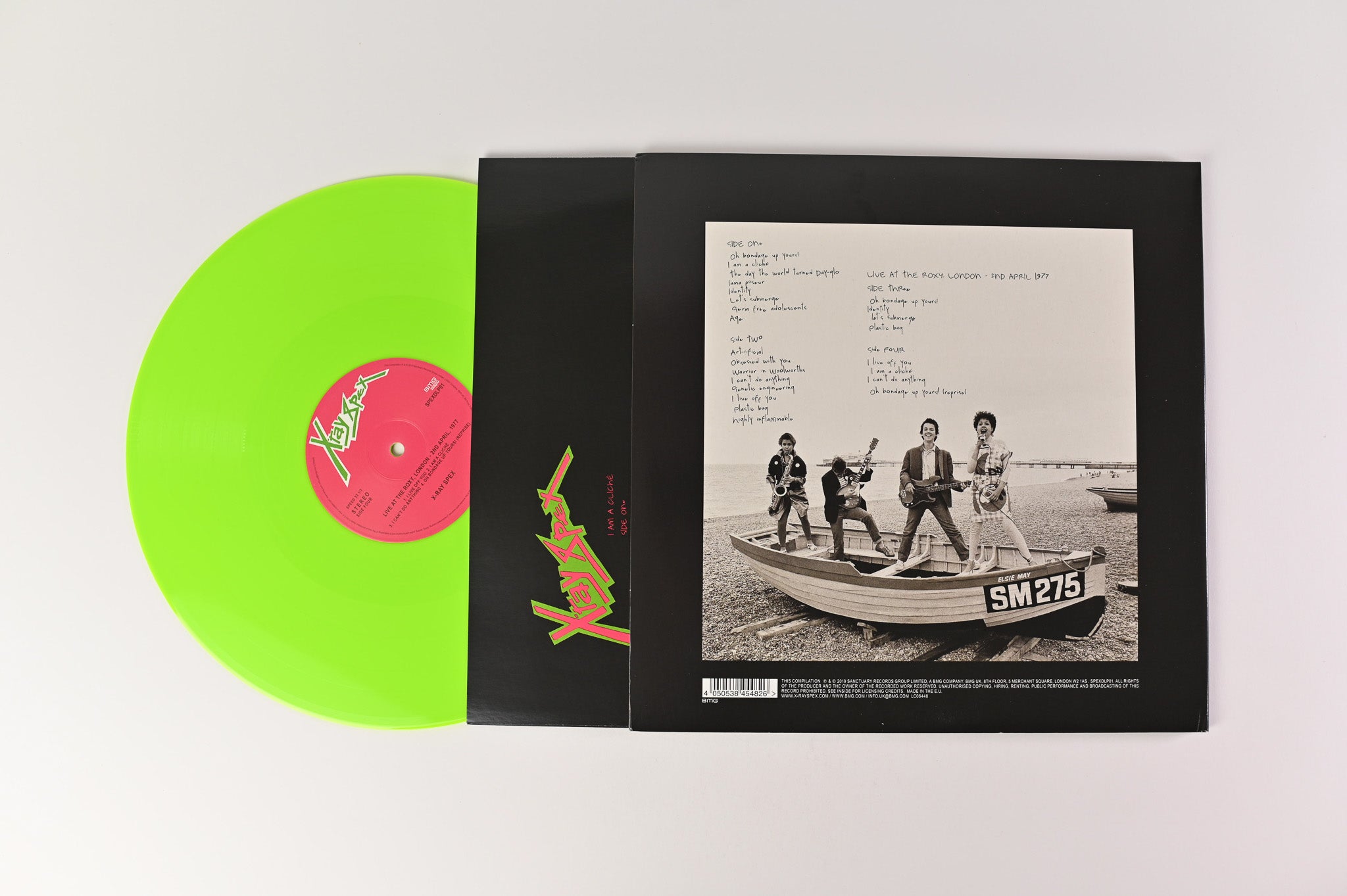 X-Ray Spex - I Am A Cliché on BMG RSD 2019 Pink Green