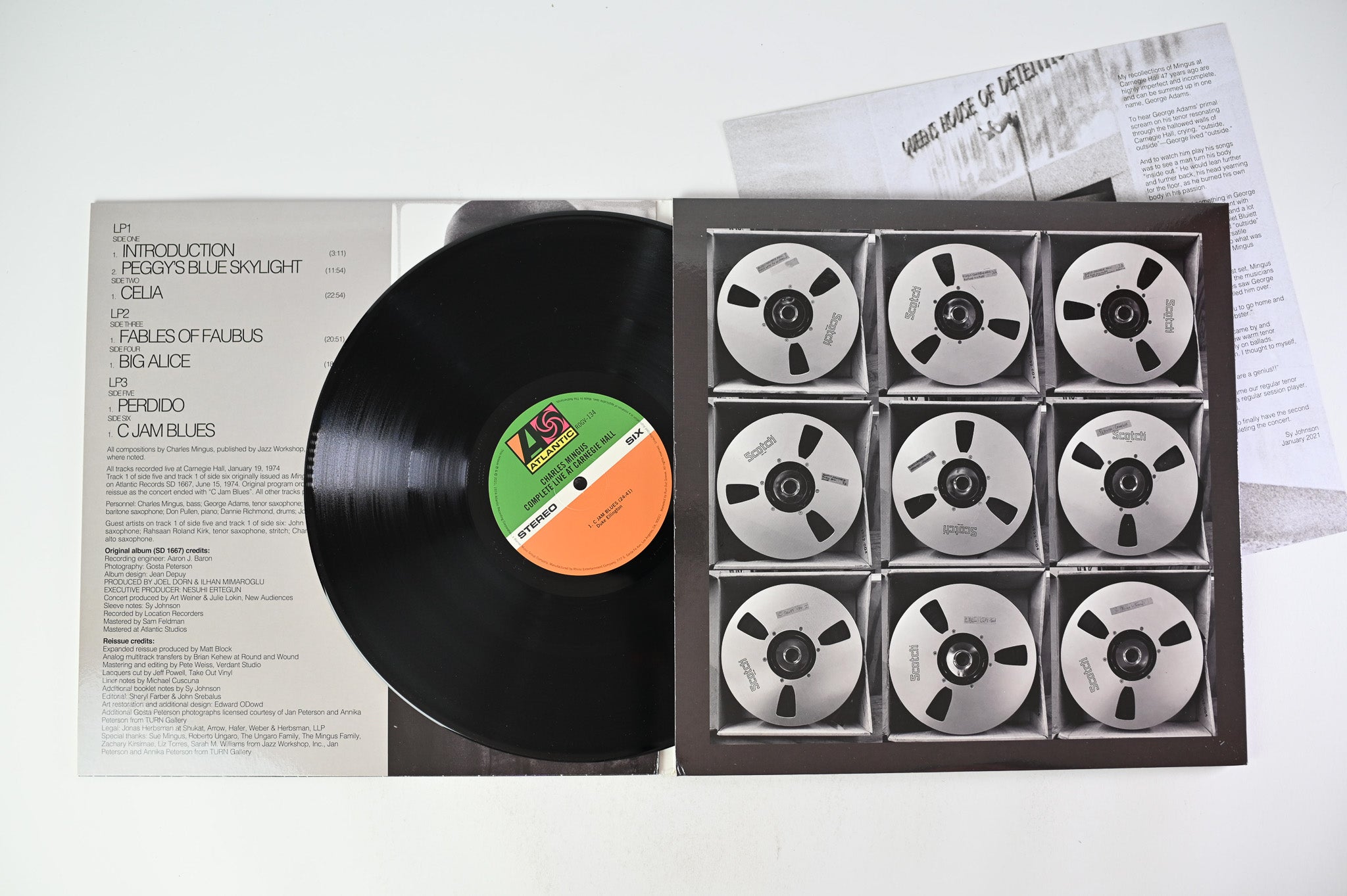 Charles Mingus - Mingus at Carnegie Hall on Run Out Groove 3-lp Reissue