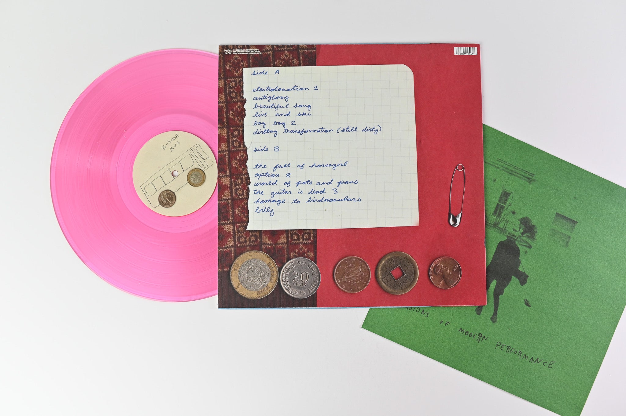 Horsegirl - Versions Of Modern Performance on Matador Pink Clear Vinyl