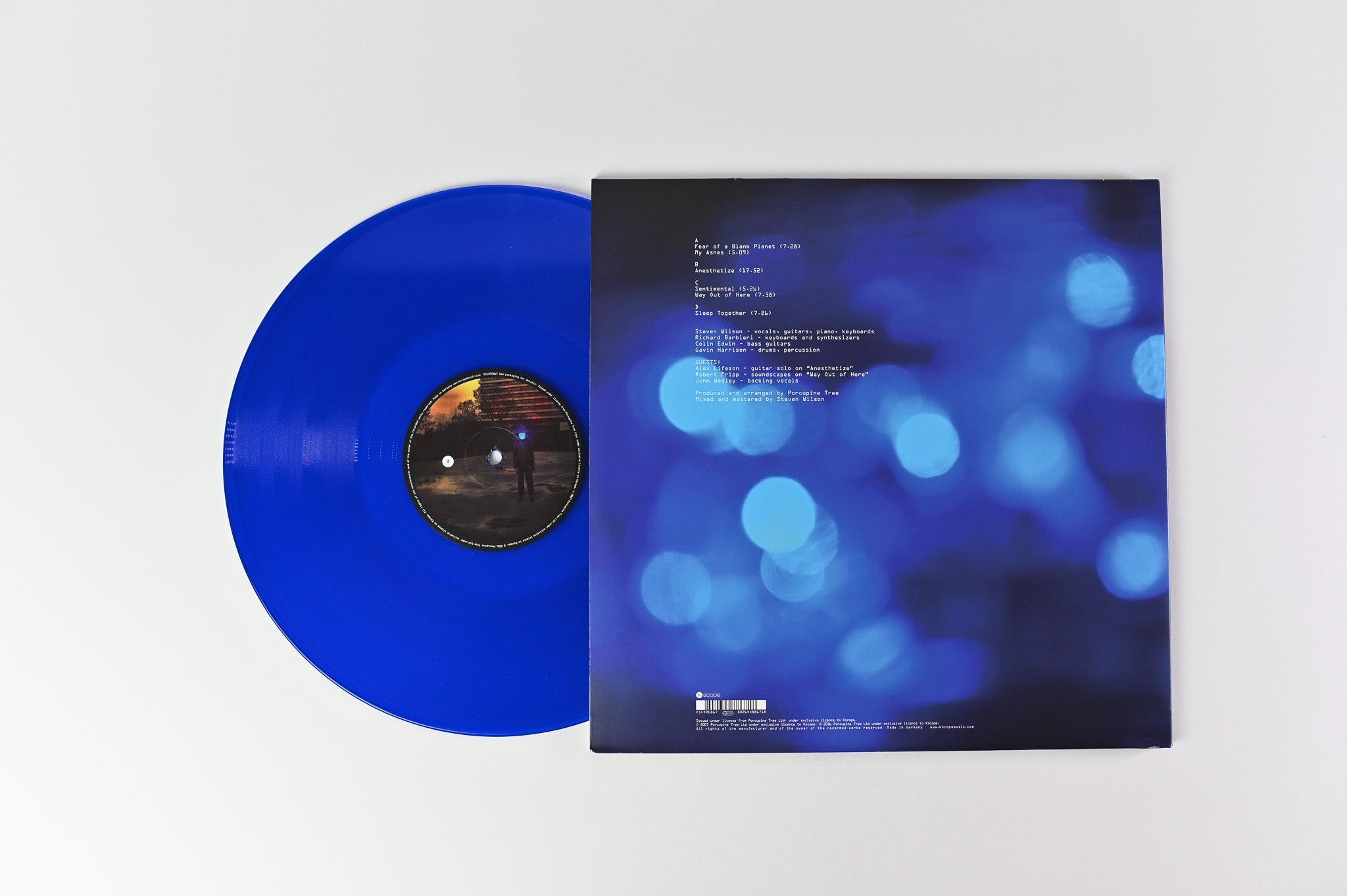 Porcupine Tree - Fear Of A Blank Planet on KScope Blue Translucent Reissue