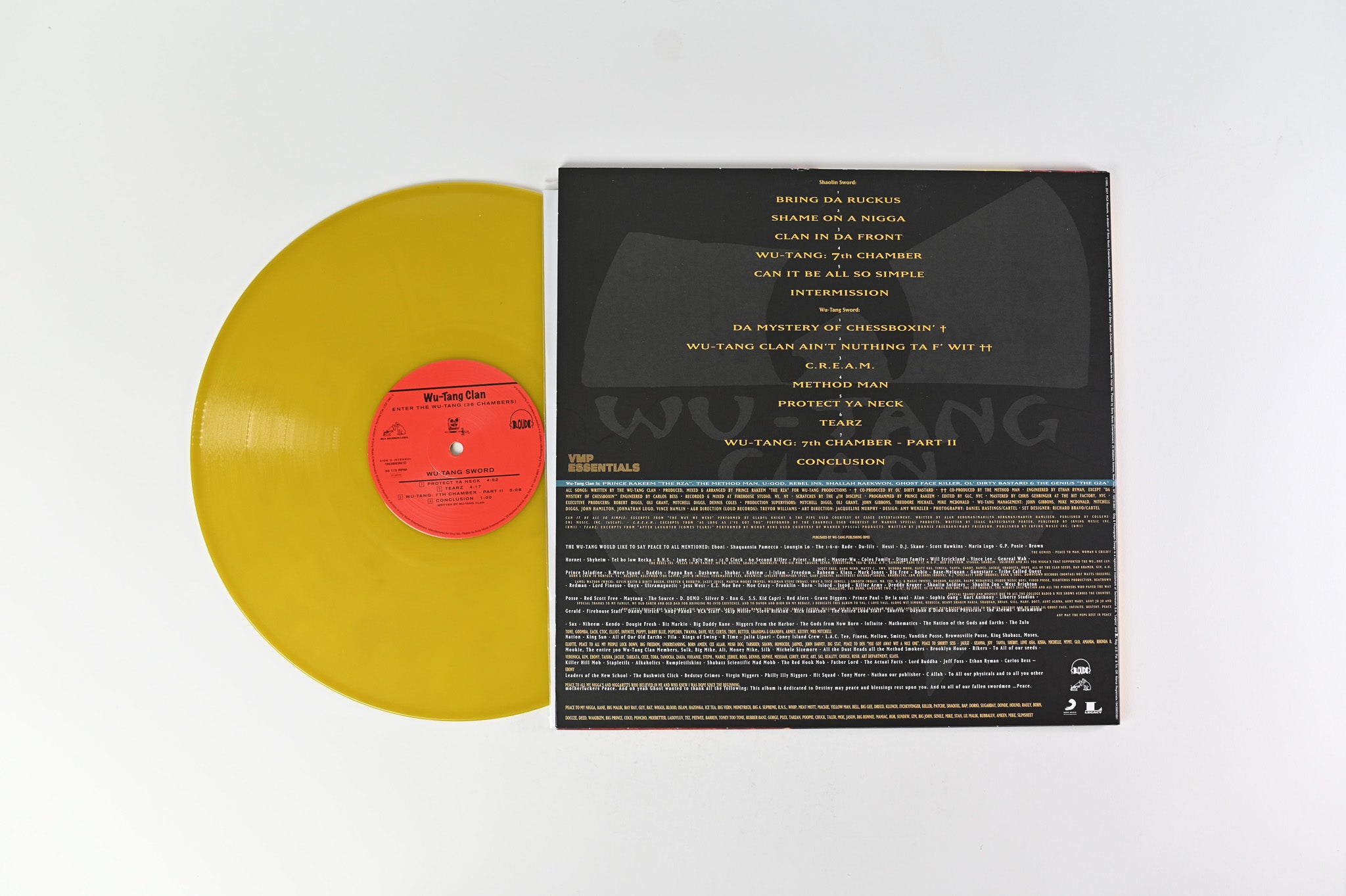 Wu-Tang Clan - Enter The Wu-Tang (36 Chambers) Vinyl Me Please Gold Galaxy Reissue